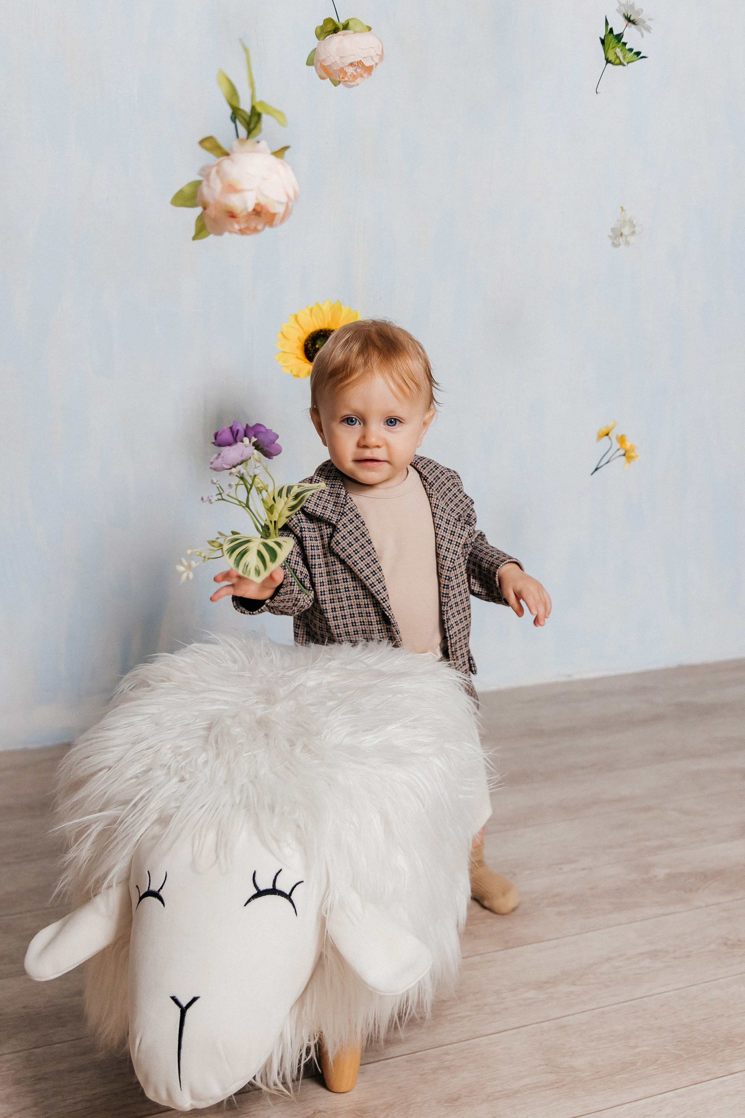 Фотосессия на 1 годик, детская фотостудия Кемерово