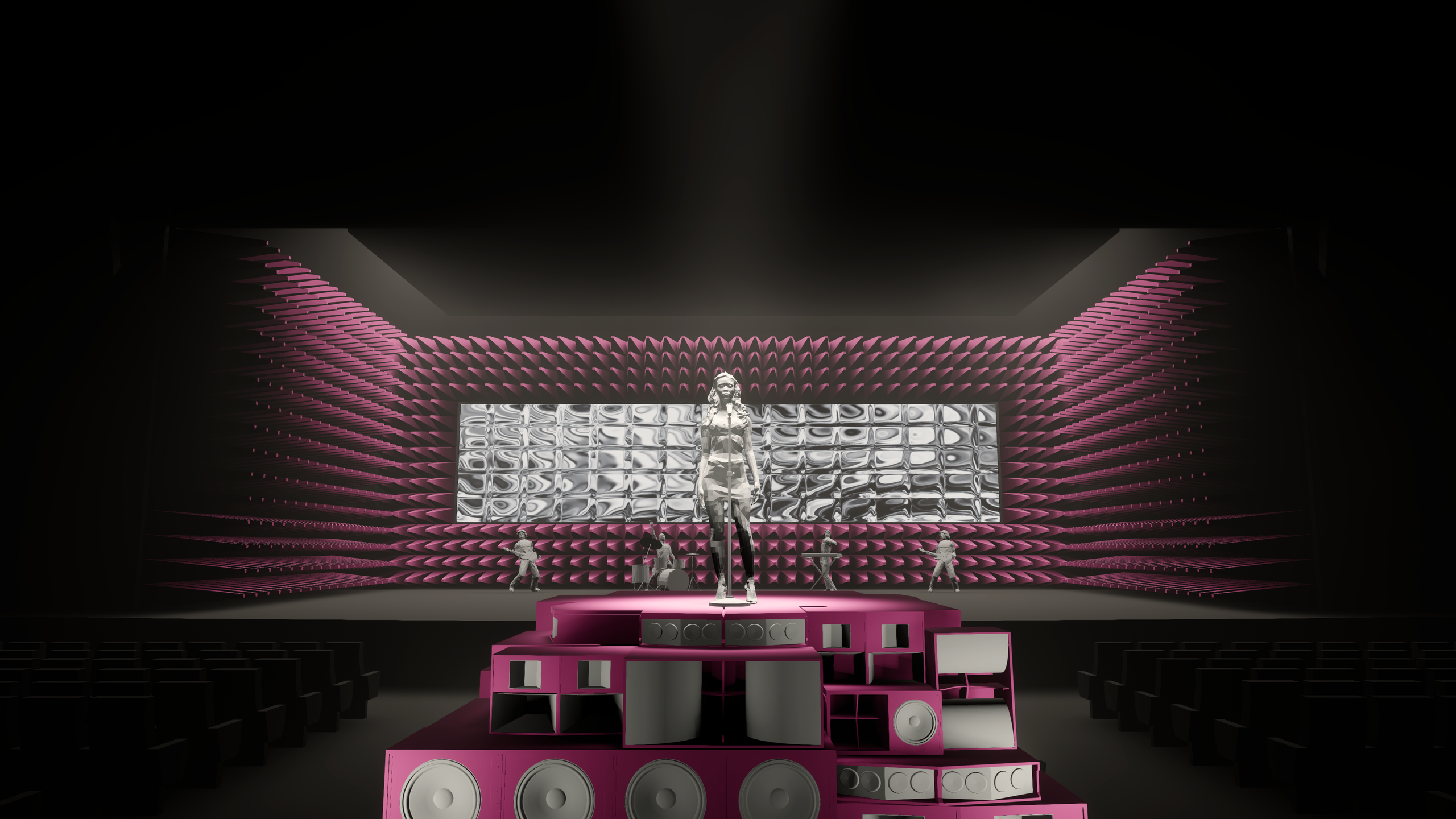 SOUNDPROOF STAGE. OOPS