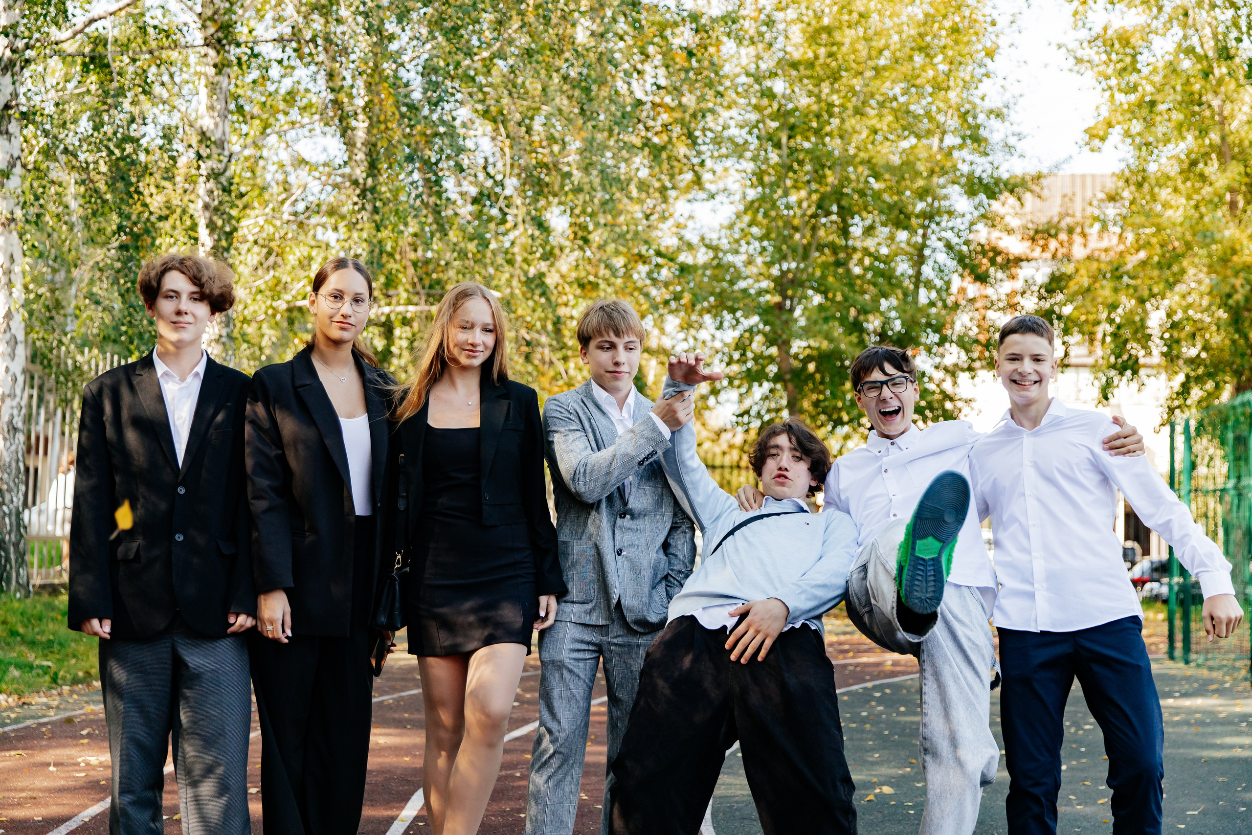 Первый звонок 9А. Свадебный фотограф в Екатеринбурге Александр Перепечин