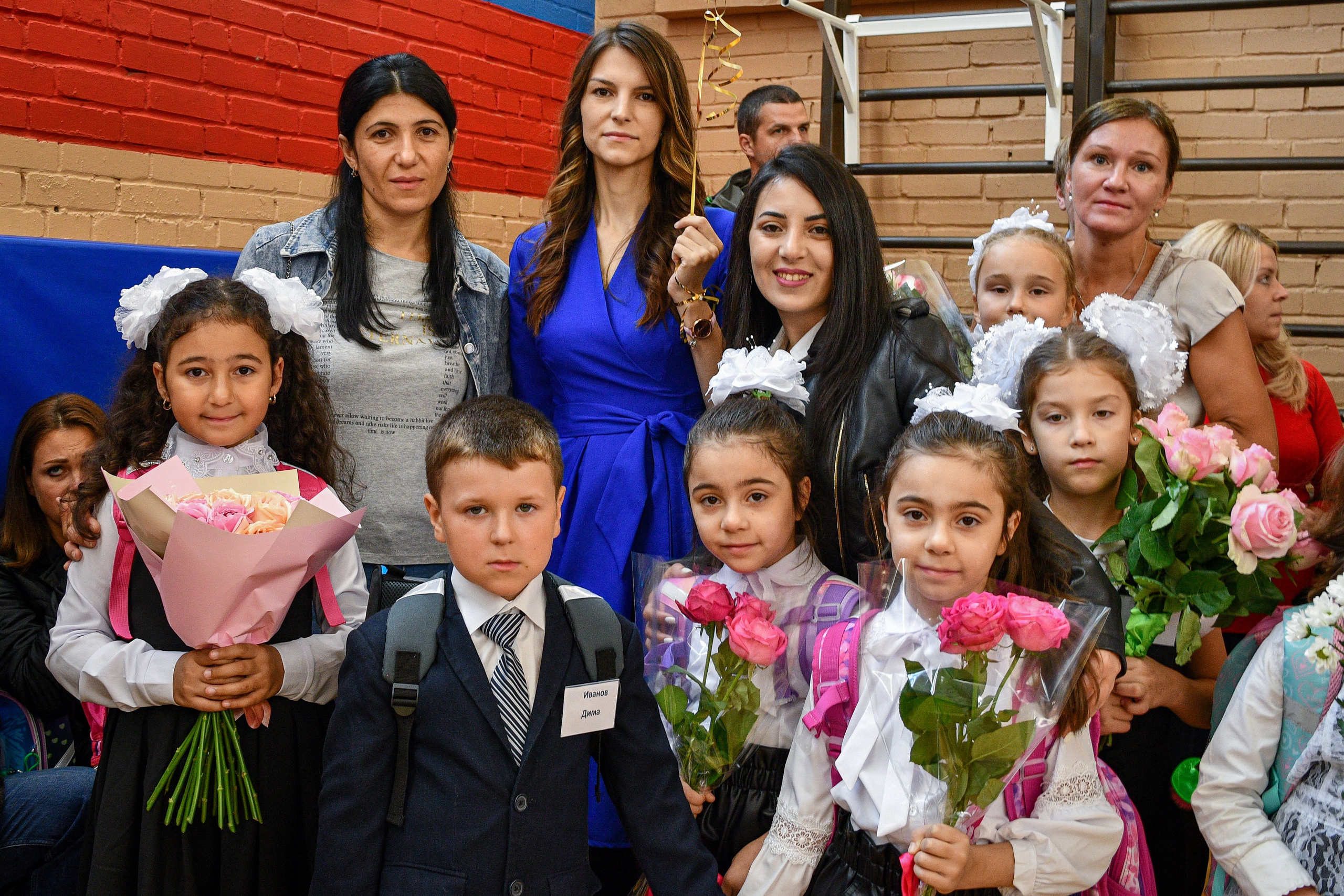 Линейка в 1 классе. Фотограф в Санкт-Петербурге Ксения Яковчук