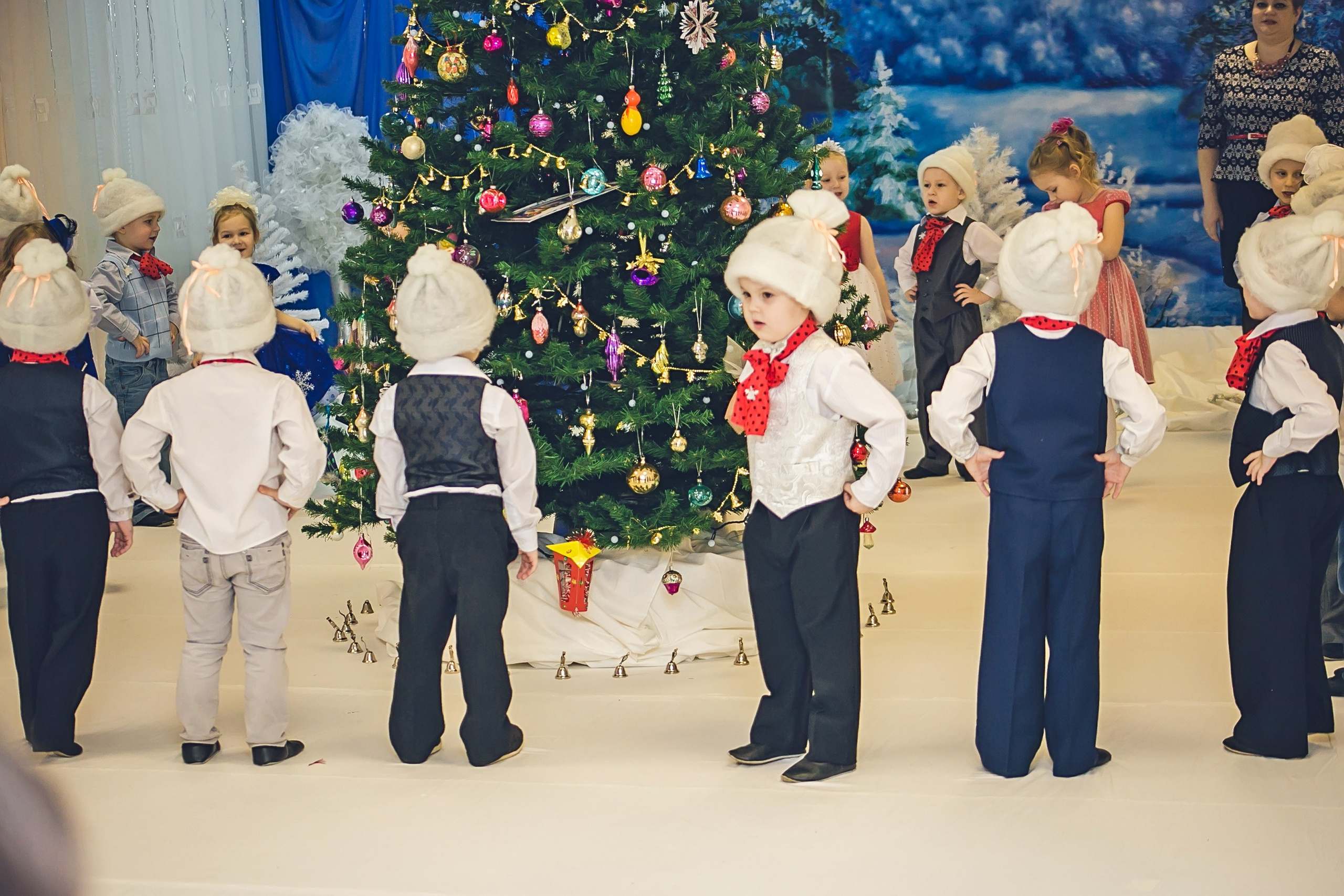 Новый год в саду. Семейный и детский фотограф в Нижнем Новгороде