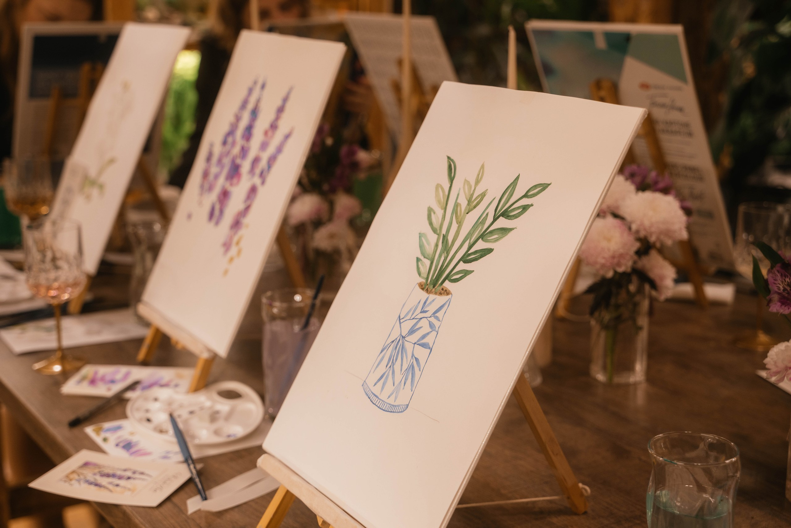 Мастер-класс по рисованию на день рождения. Свадебный, семейный фотограф в Рязани Лена Брант