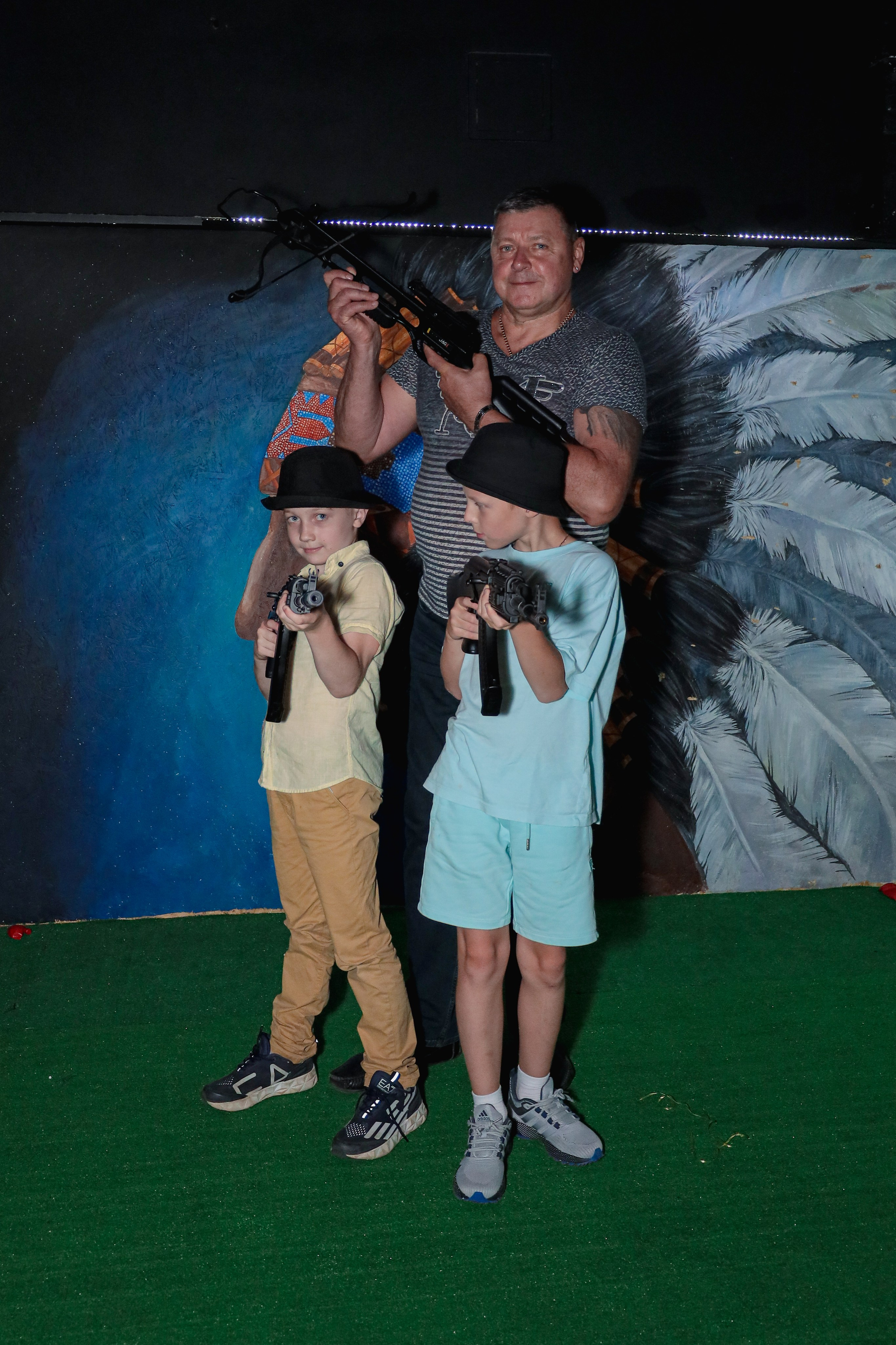 День рождение в стрелковом клубе. Фотограф Надршина Лилия