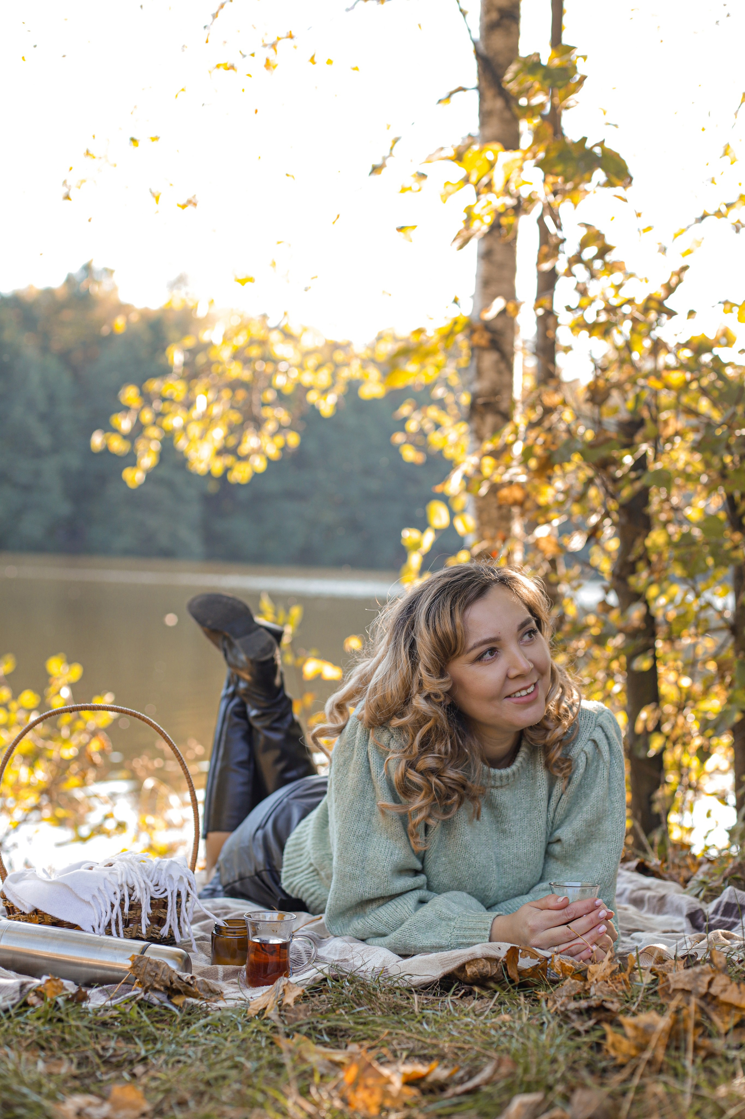 Осенний пикник у озера. Диана Николаева — фотограф город Балашиха