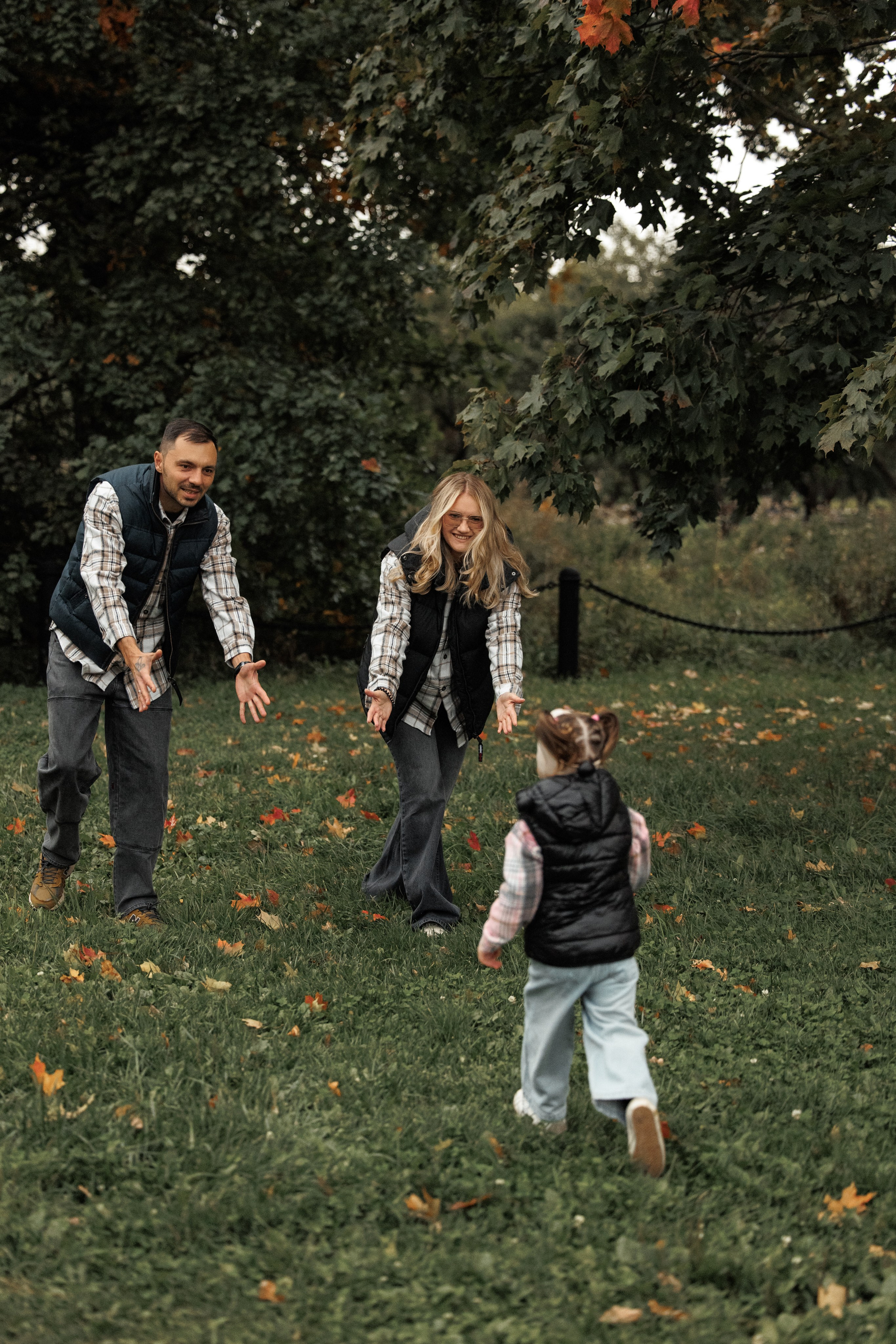 Настя, Денис и Маша