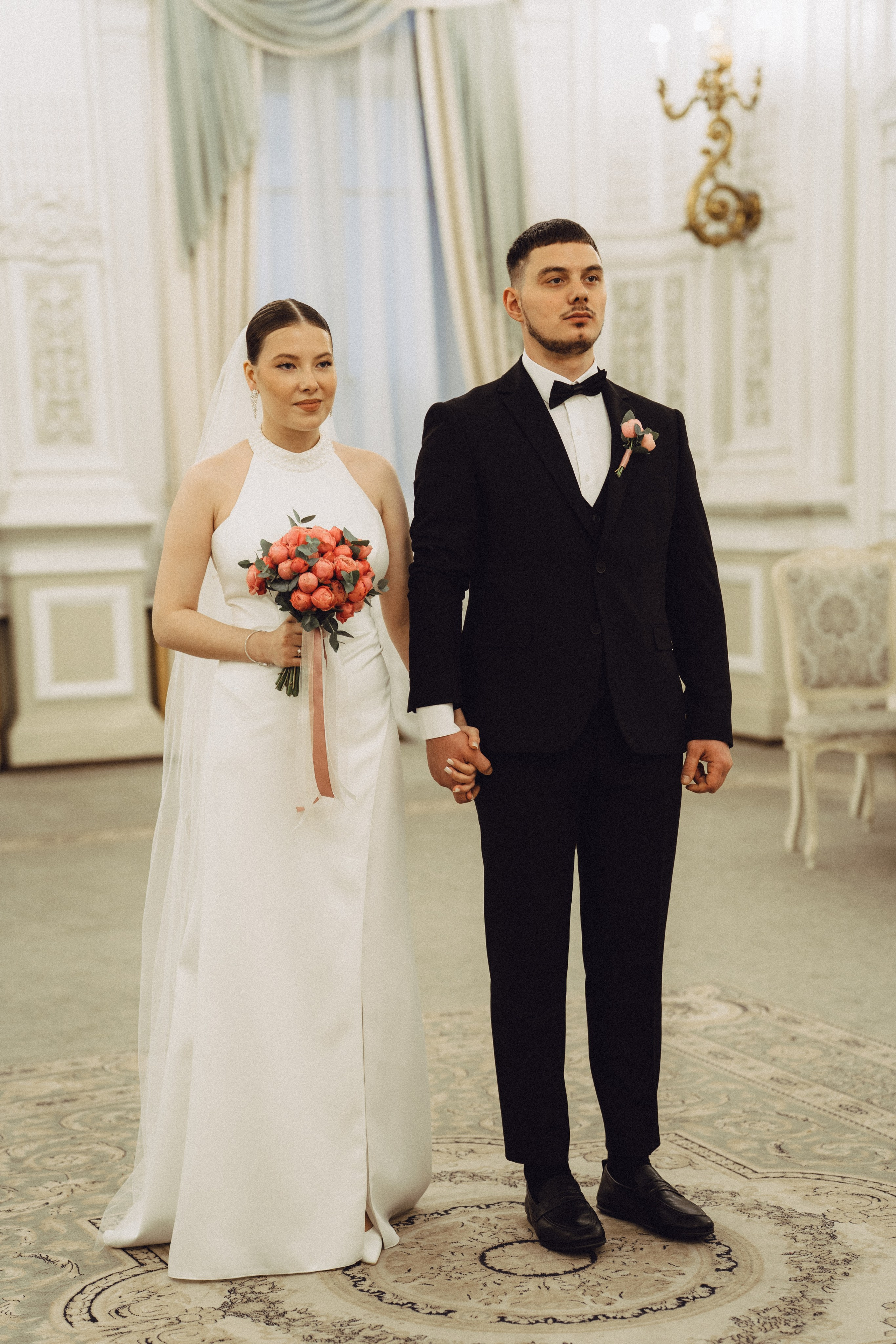 СВАДЕБНАЯ СЬЕМКА В ПЕВОМ ДВОРЦЕ БРАКОСОЧЕТАНИЯ. Профессиональный фотограф, Санкт-Петербург — Виктория Богомолова