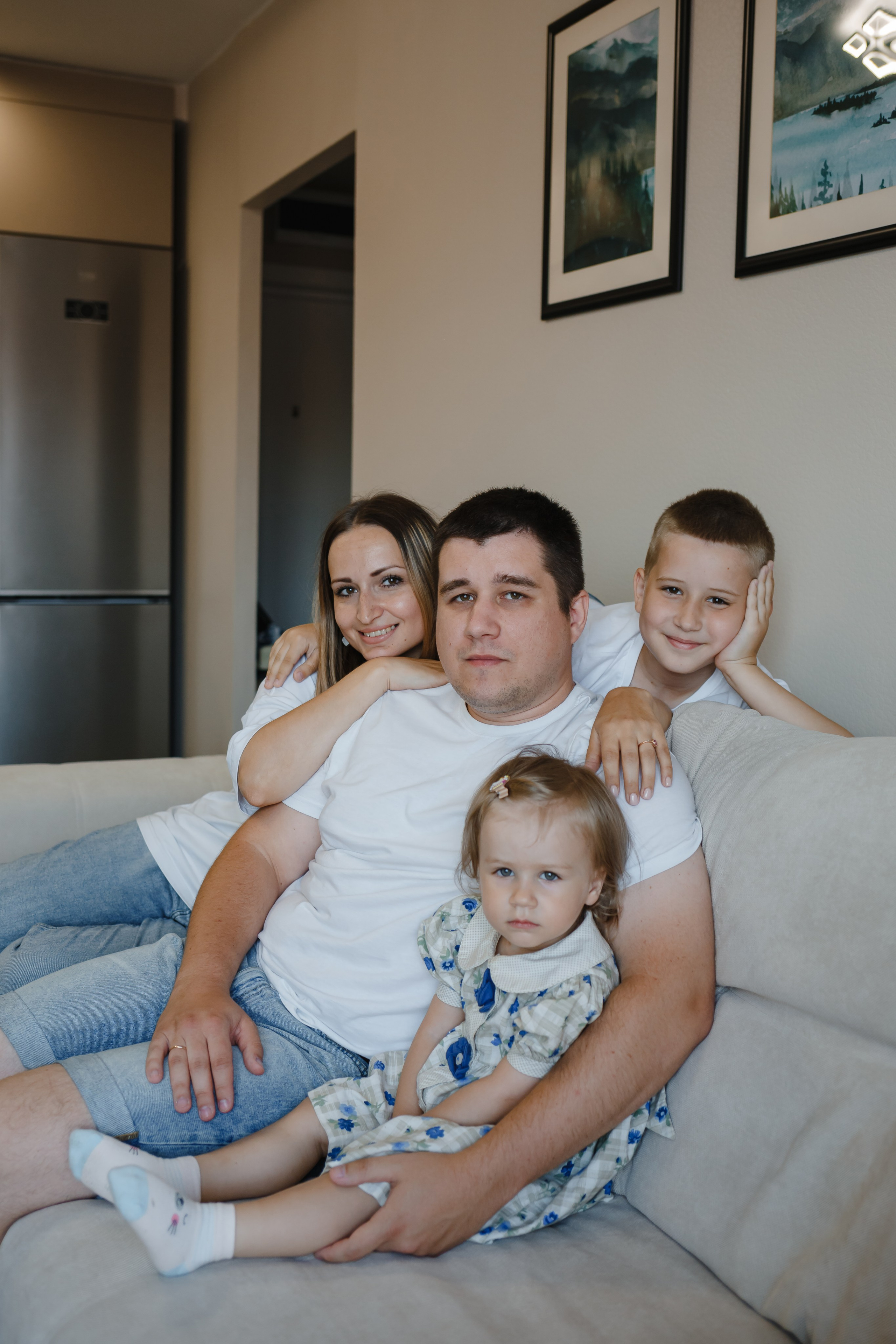 Валерия и ее семья. Семейный фотограф Николаева Ольга