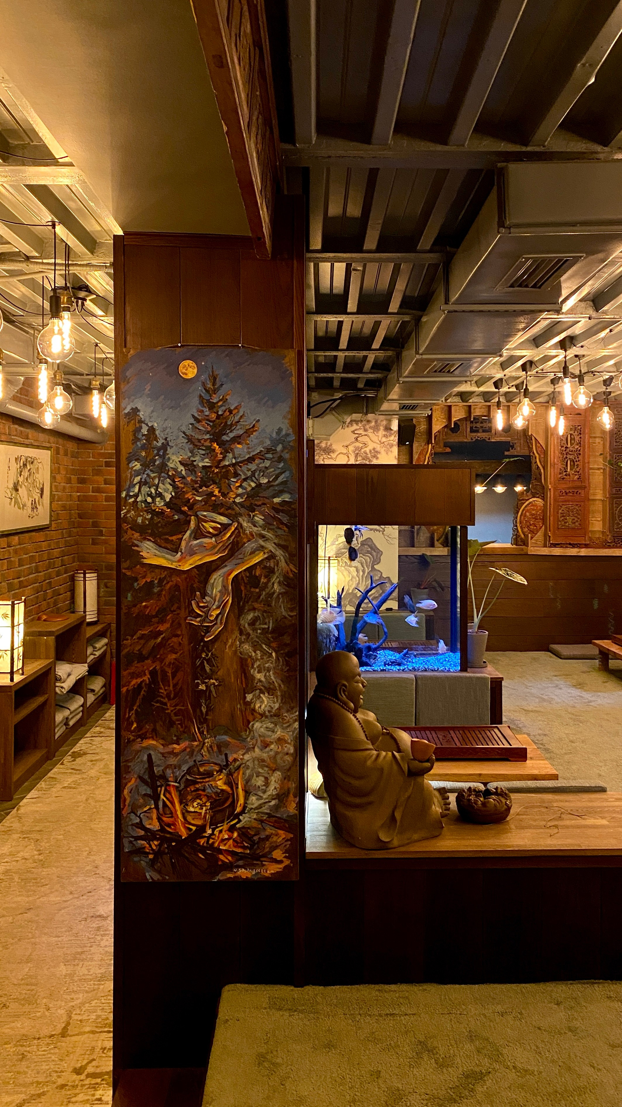 Чайная картина. Саша Гдетотам