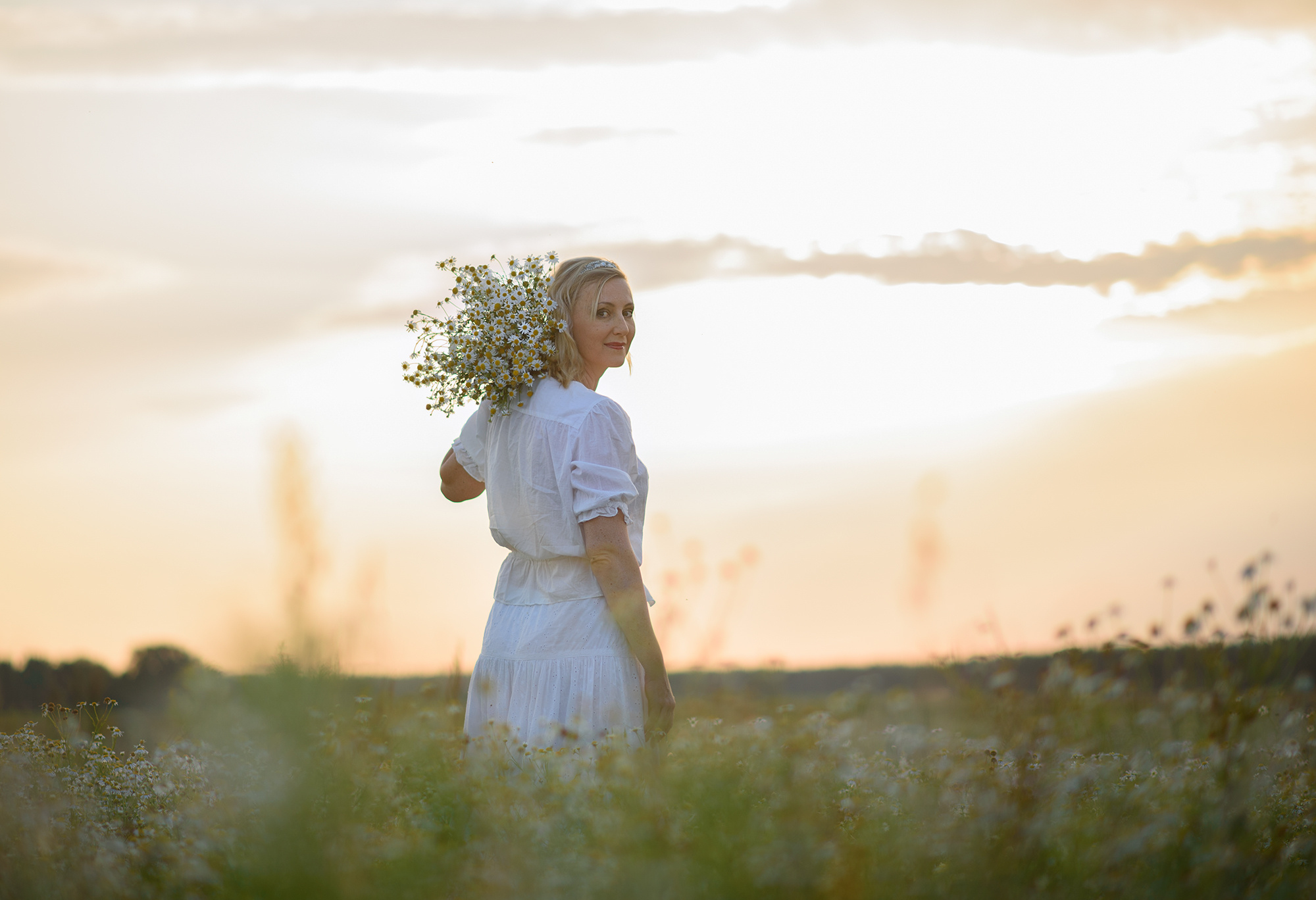 Фотосессия в полях. Фотограф в Болгарии. Фотограф в Созополе