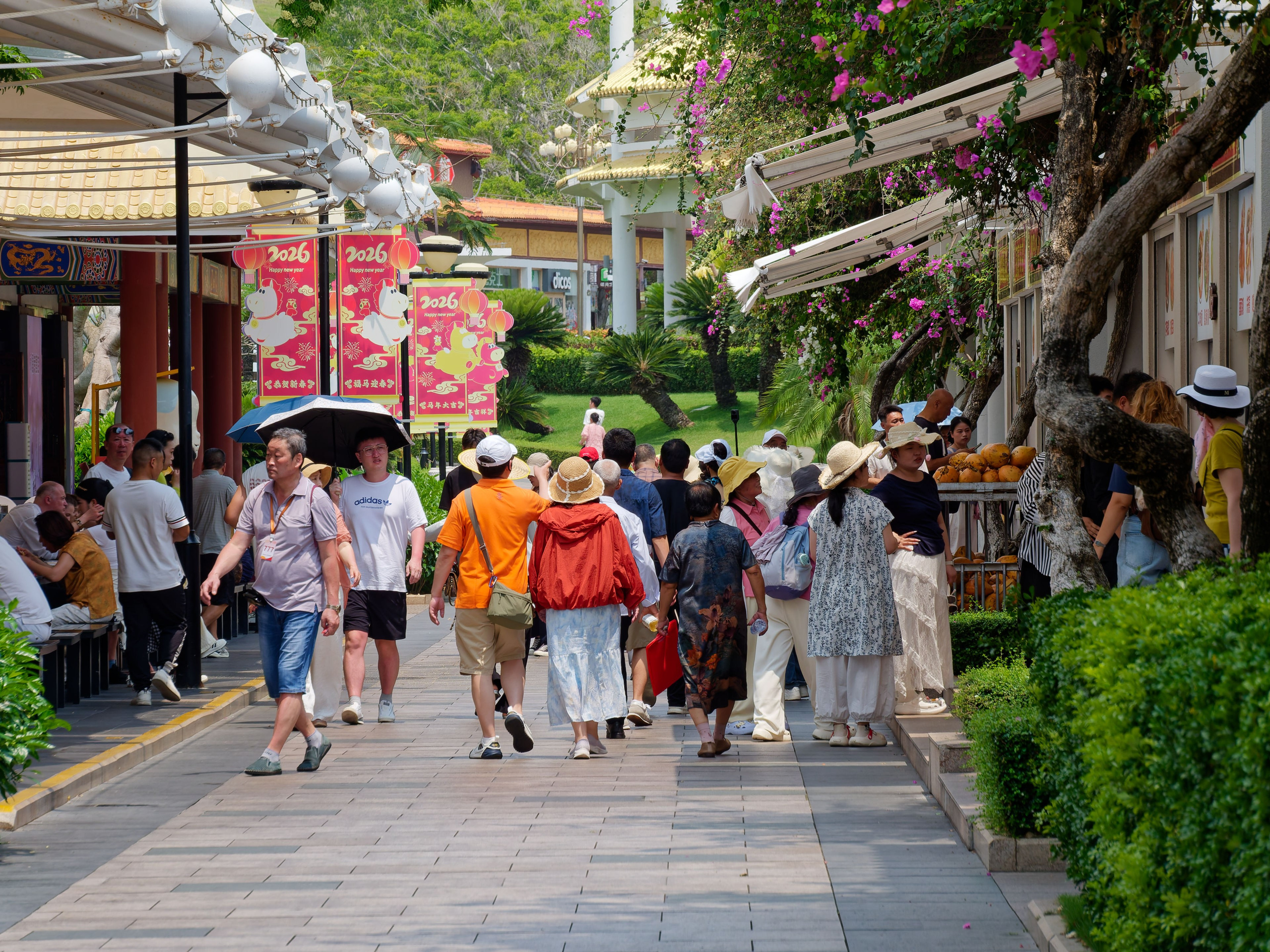 Хайнань 2026, Центр буддизма Наньшань на Хайнане. Фотопрогулки по Миру