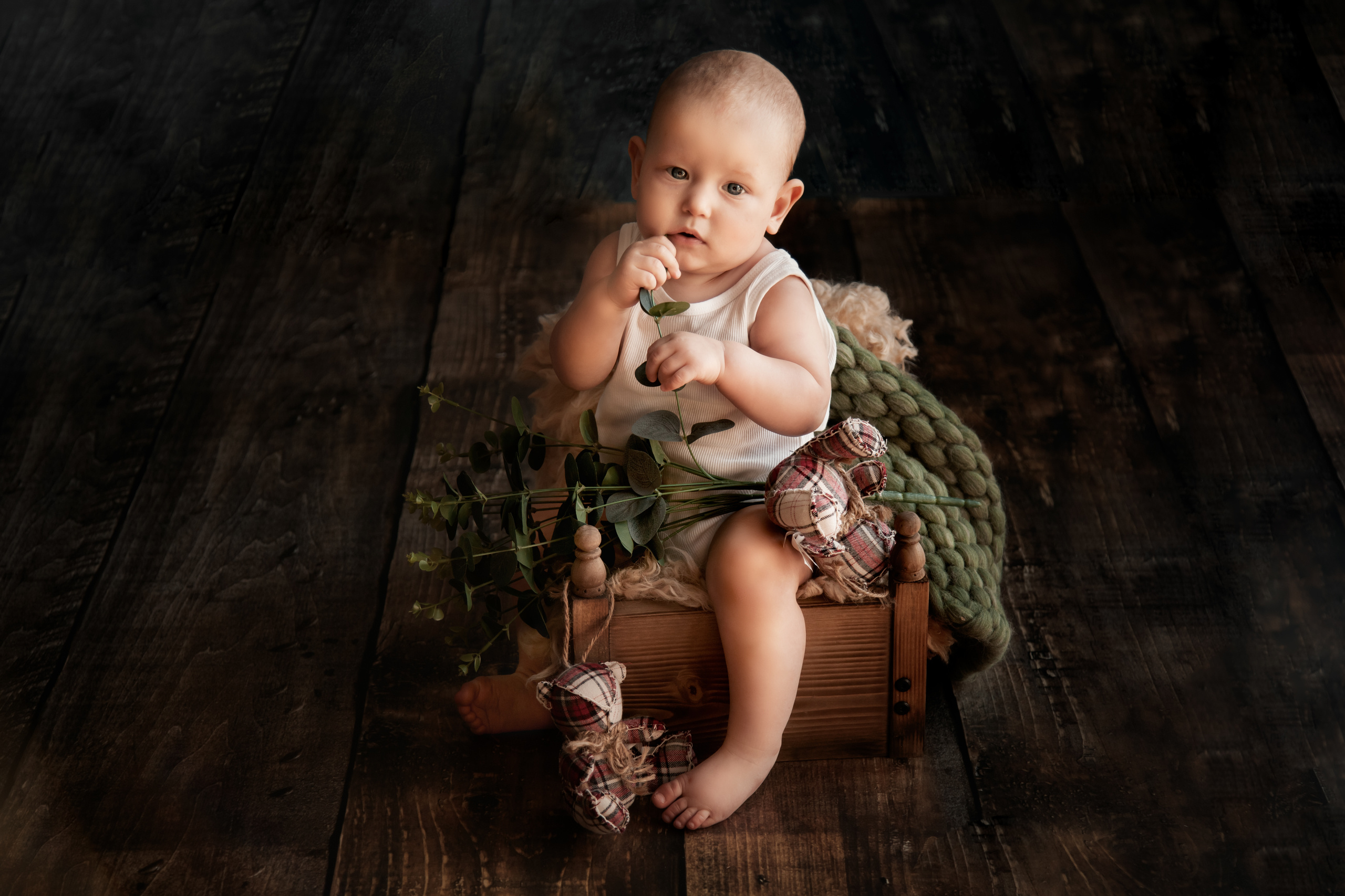 Малыши от 6 месяцев до 1 года. Детский фотограф в Хабаровске Антипова Марина