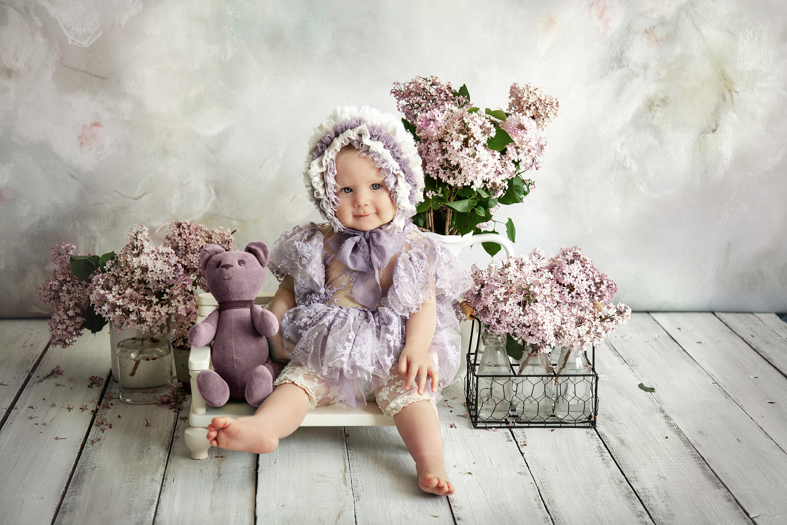 Малыши от 6 месяцев до 1 года. Детский фотограф в Хабаровске Антипова Марина