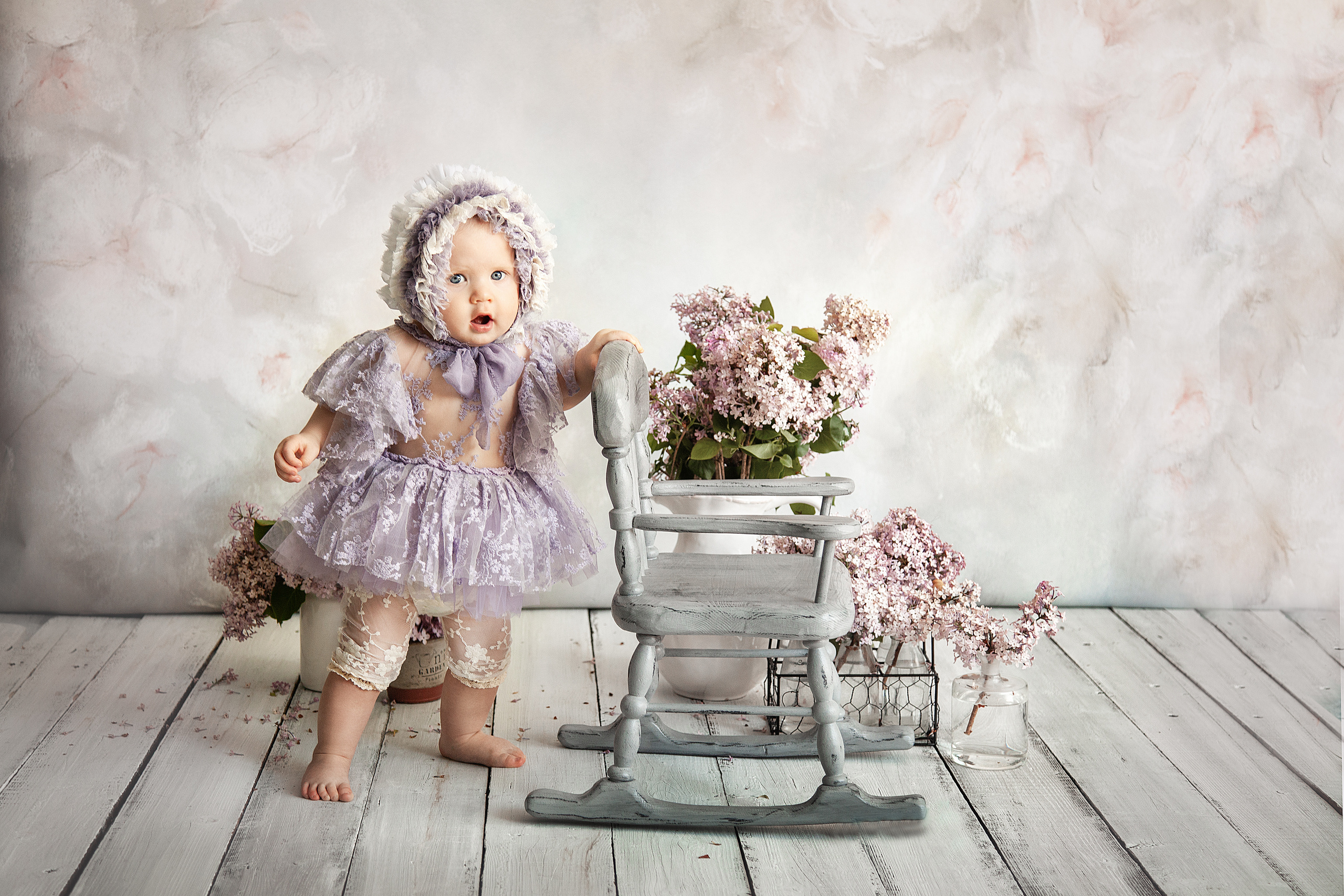 Малыши от 6 месяцев до 1 года. Детский фотограф в Хабаровске Антипова Марина