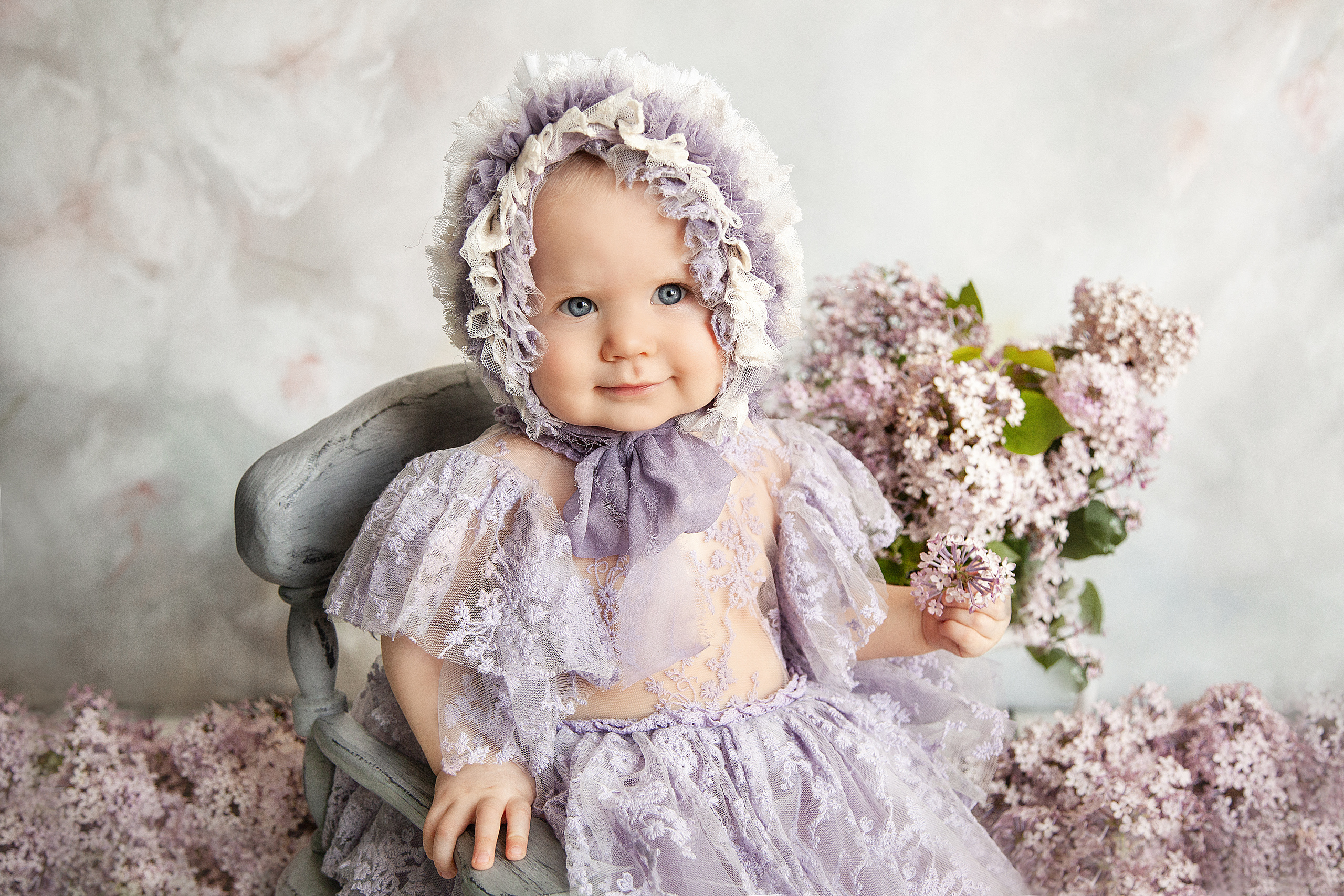 Малыши от 6 месяцев до 1 года. Детский фотограф в Хабаровске Антипова Марина