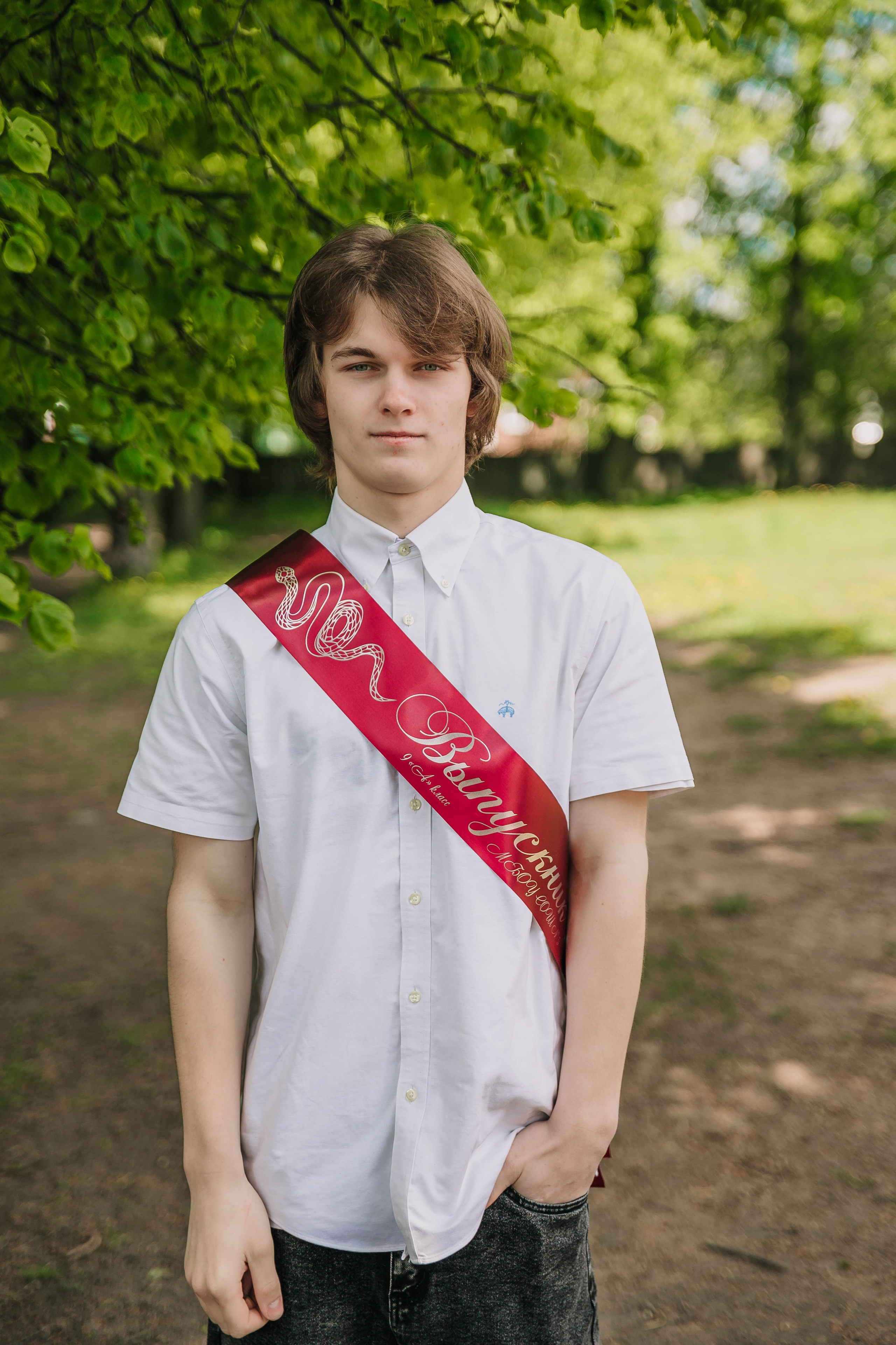 Последний звонок 9А класс МБОУ СОШ № 5 им. В. В. Смирнова, г. Невель. Фотограф Дарья Маташкова