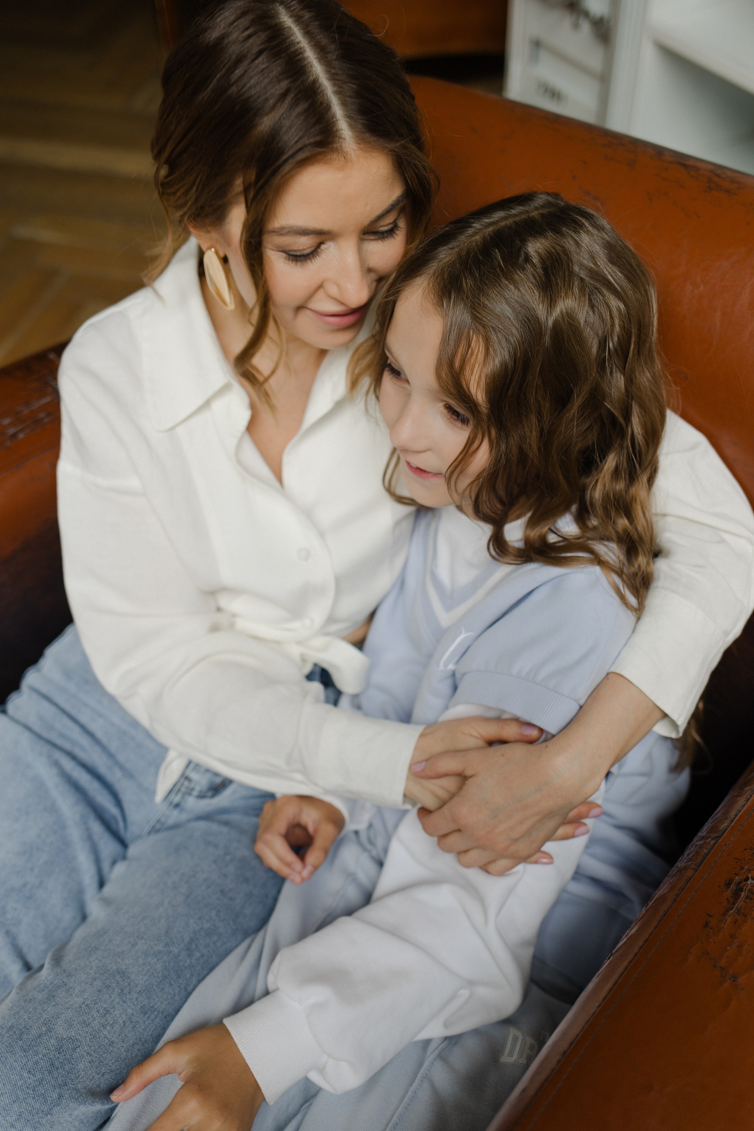 Катя с семьей. Семейный и детский фотограф в Москве Кузьмина Мария