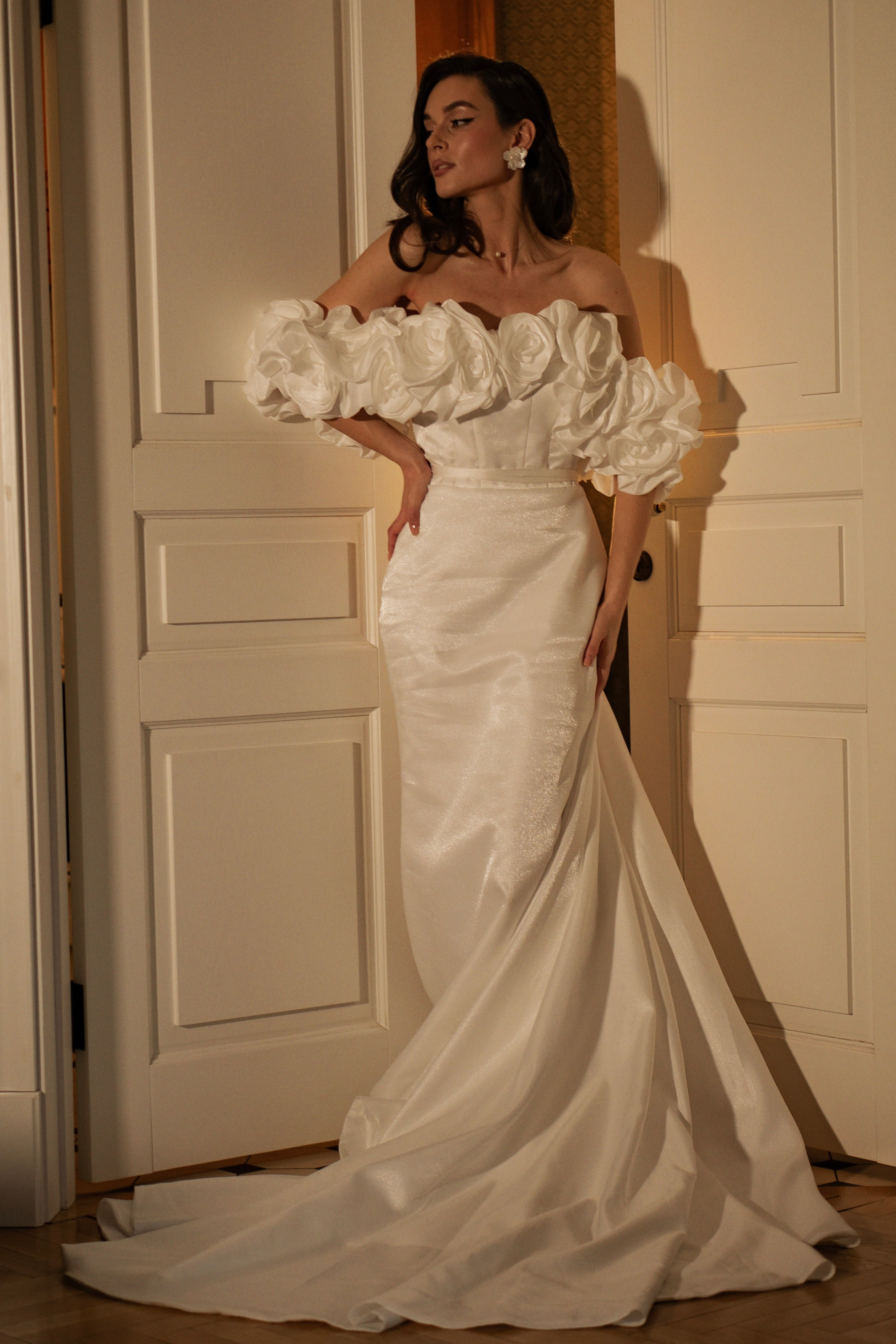 Свадебная в ретро-квартире. Фотограф Арина Шмакова