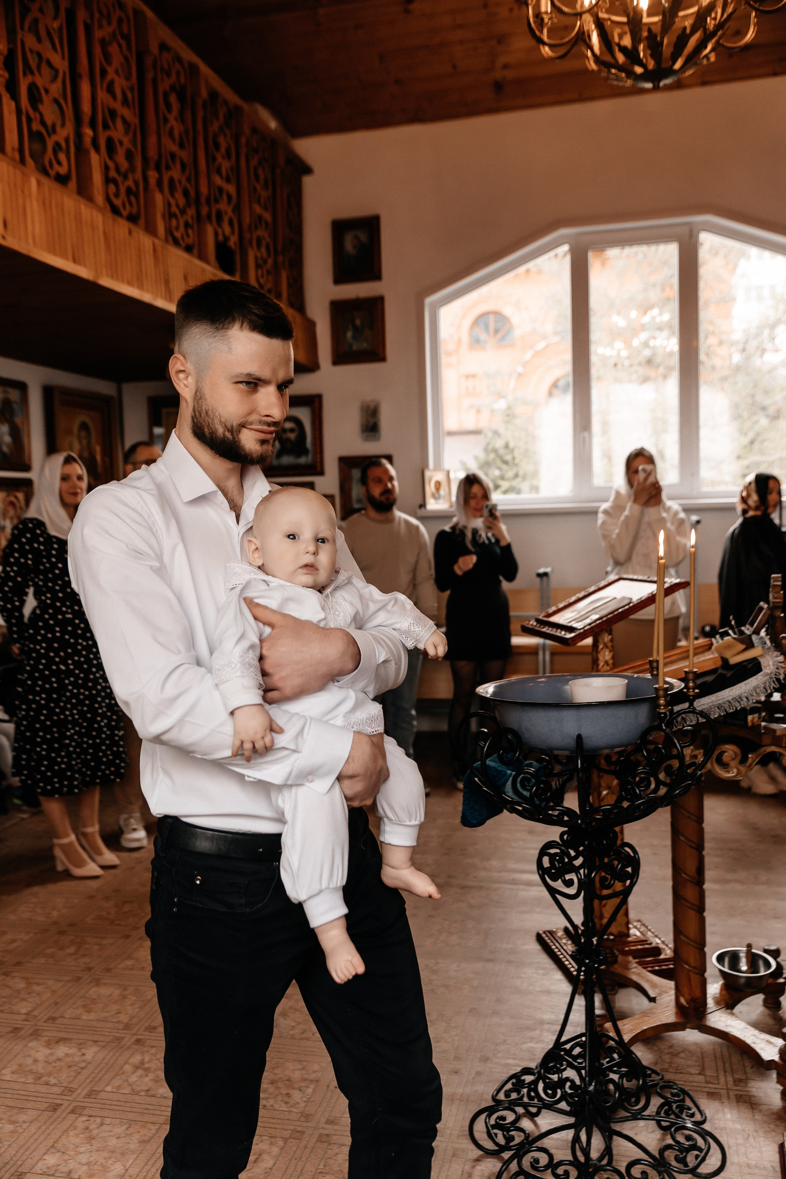 Крещение Леши. Семейный фотограф Минск Усова Ольга