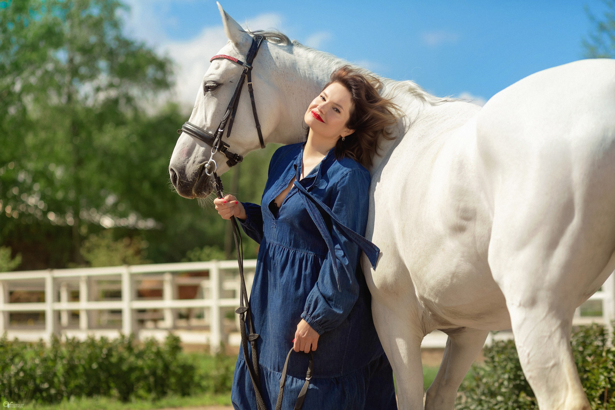 Фотосессия в солнечный день