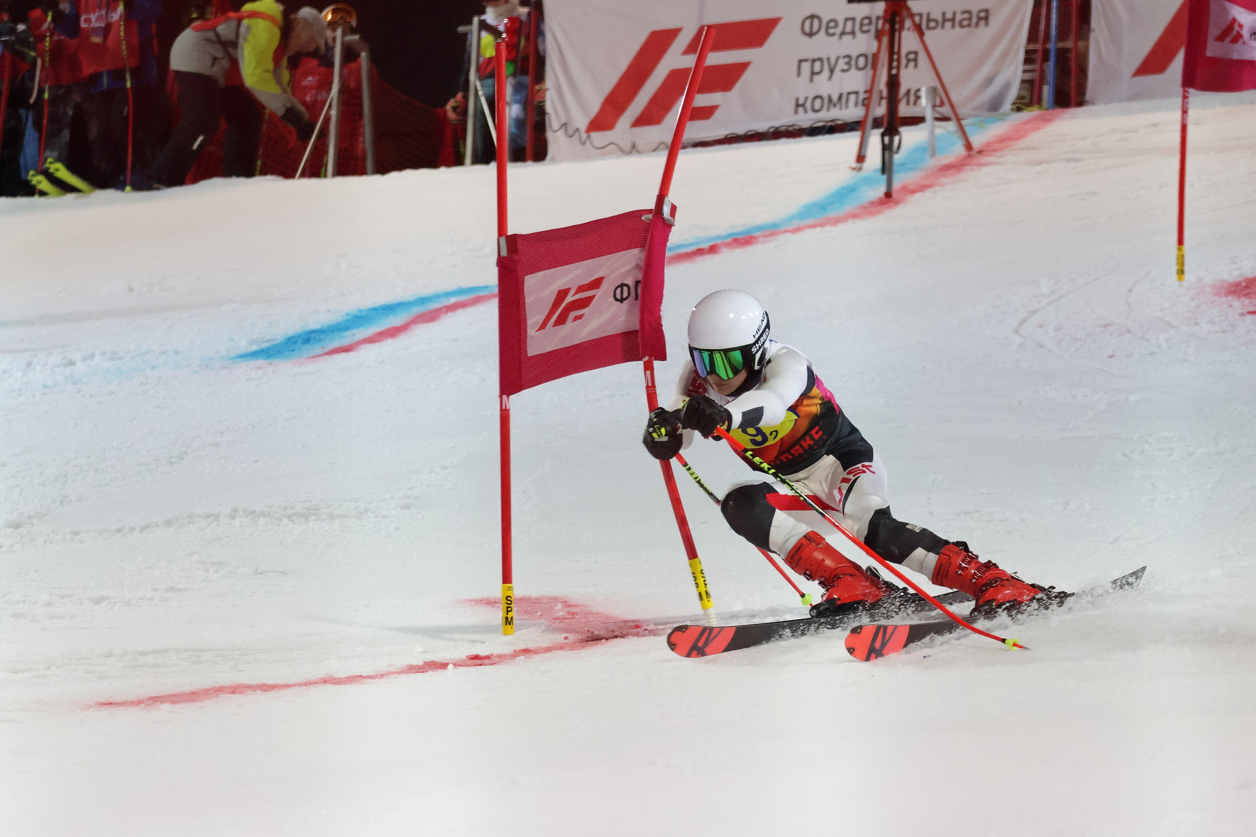 Этап кубка России по горнолыжному спорту среди команд. Спортивный и репортажный фотограф Ермакова Светлана