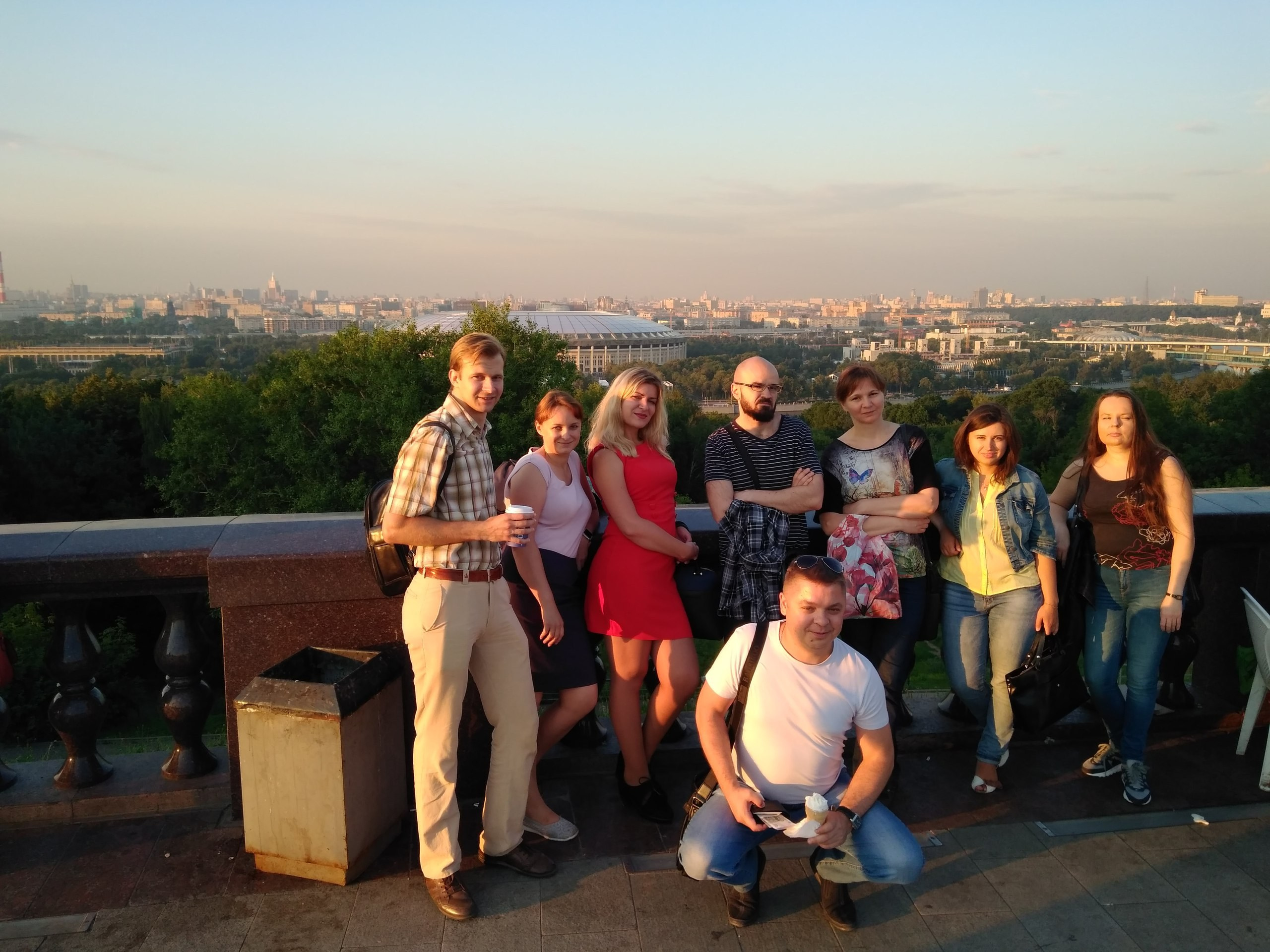 Прогулка на Воробьевых горах | 25.07.2017. Галерея Фантим