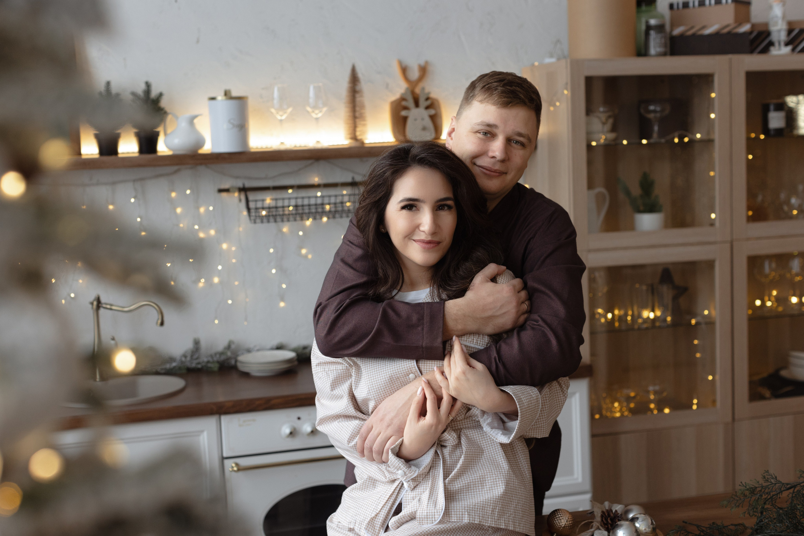 Новогодняя съемка в Историях (Большой зал). Фотограф беременности и новорожденных в Красноярске Вета Ланская