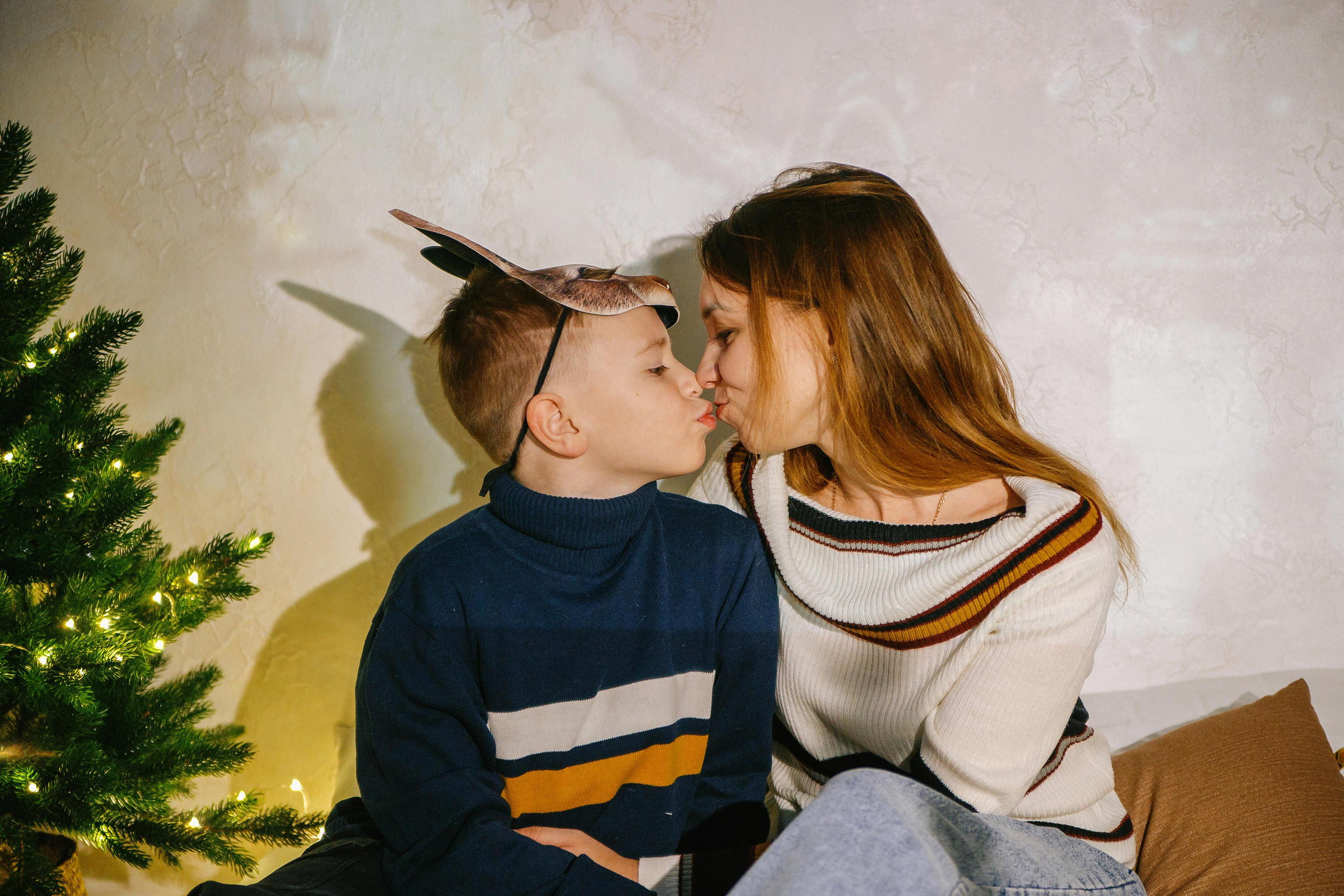 Новогодняя фотосессия Алены, Димы и Марьяны. Выпускные альбомы Искитим, Бердск и Новосибирск Крюкова Елена