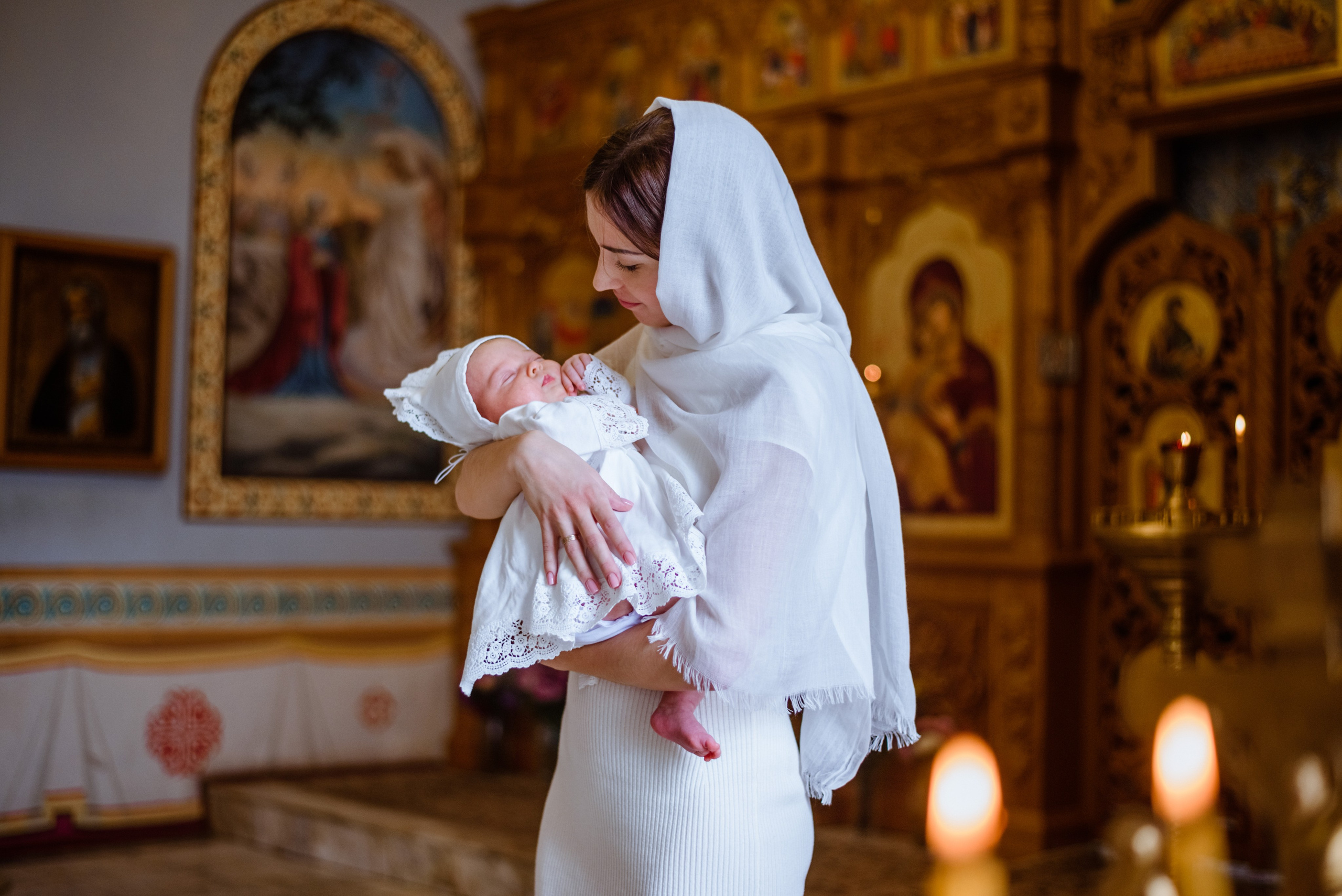Крещение. Фотограф новорожденных во Владимире Анастасия Воробьева