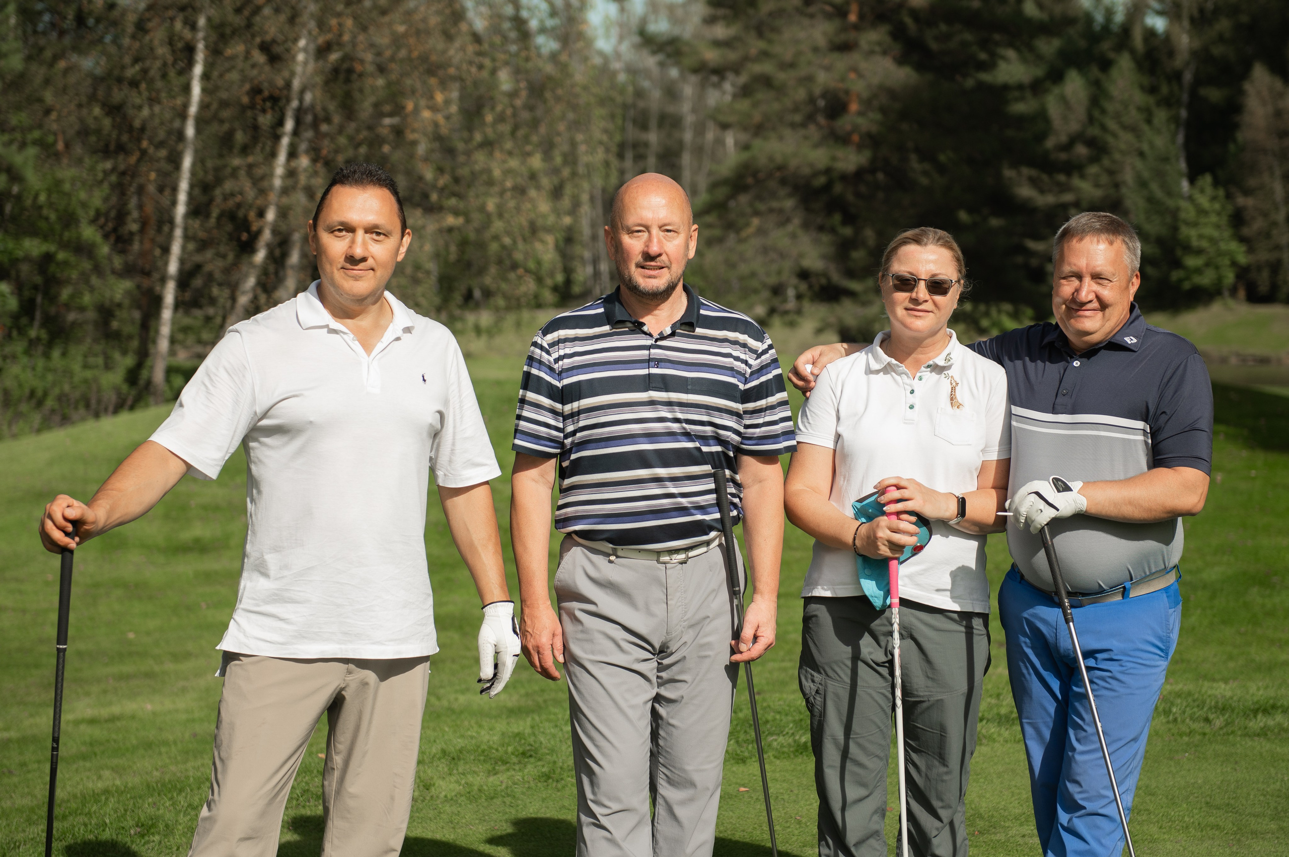 Турнир по гольфу. Профессиональный фотограф в Москве Александра Харламова