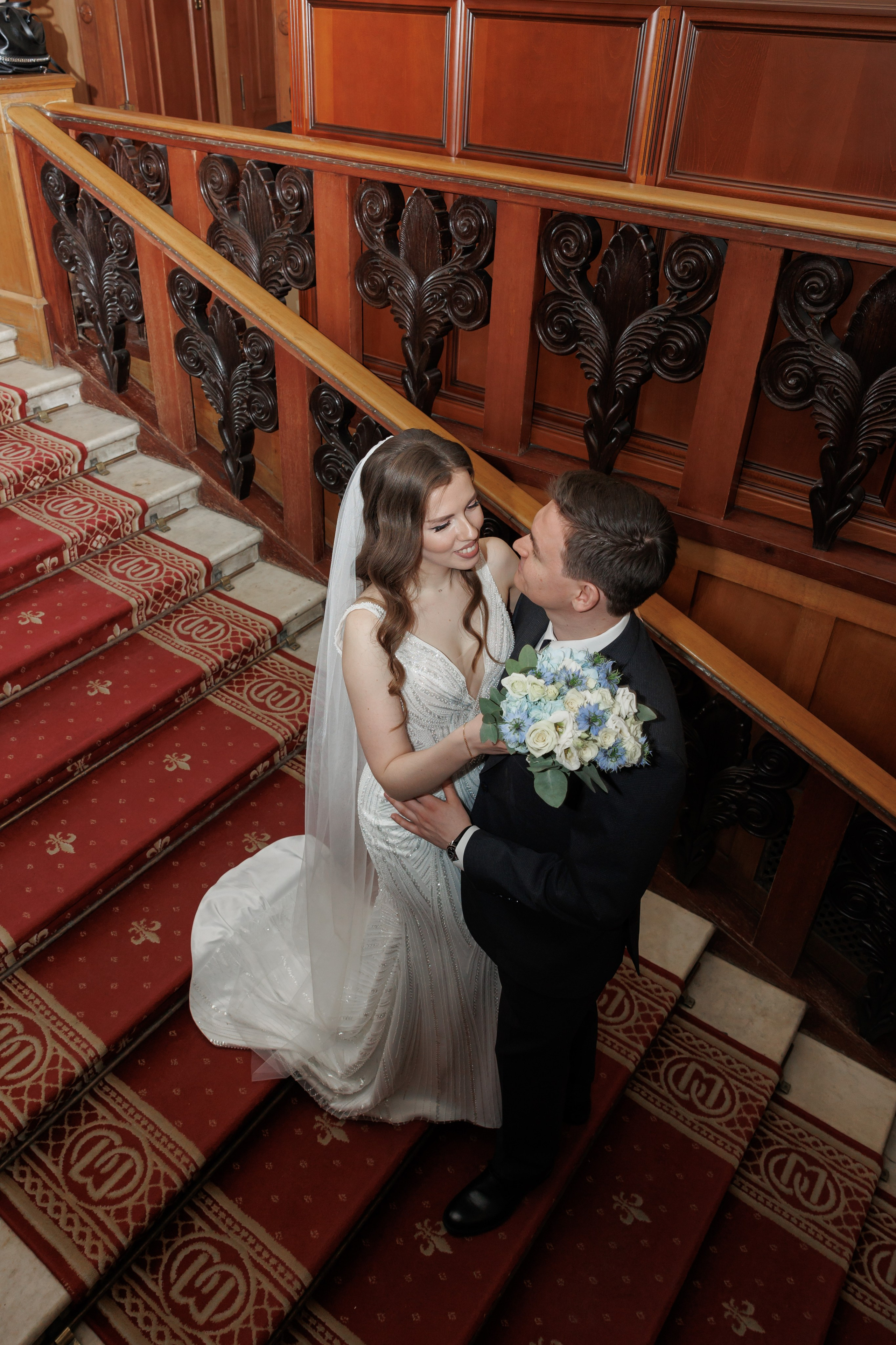 Даша и Дима, Грибоедовский ЗАГС. Свадебный и репортажный фотограф (Москва, Королев и другие)