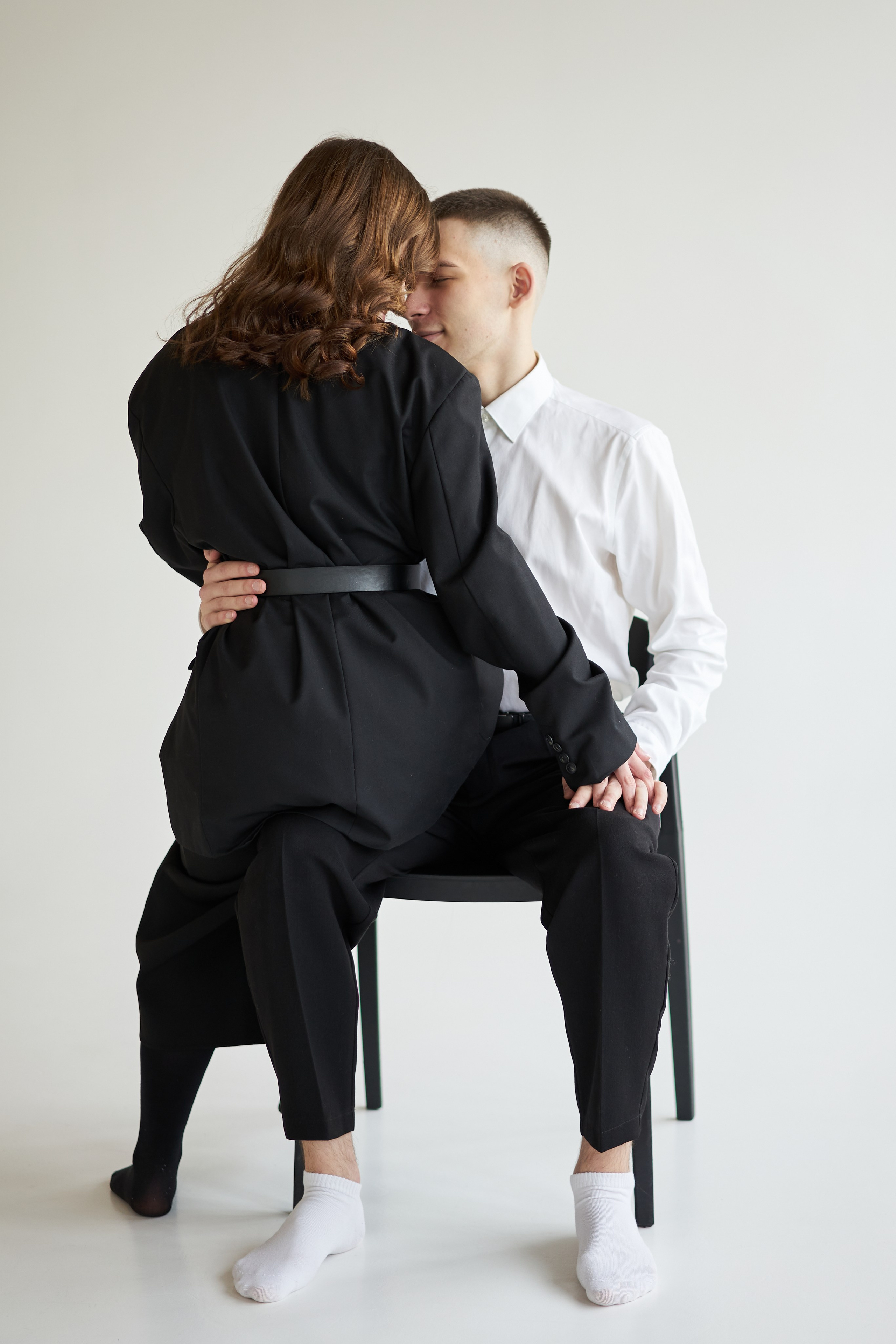 Влюбленные фотосессия в студии. Фотограф Екатеринбург Кокшарова Александра