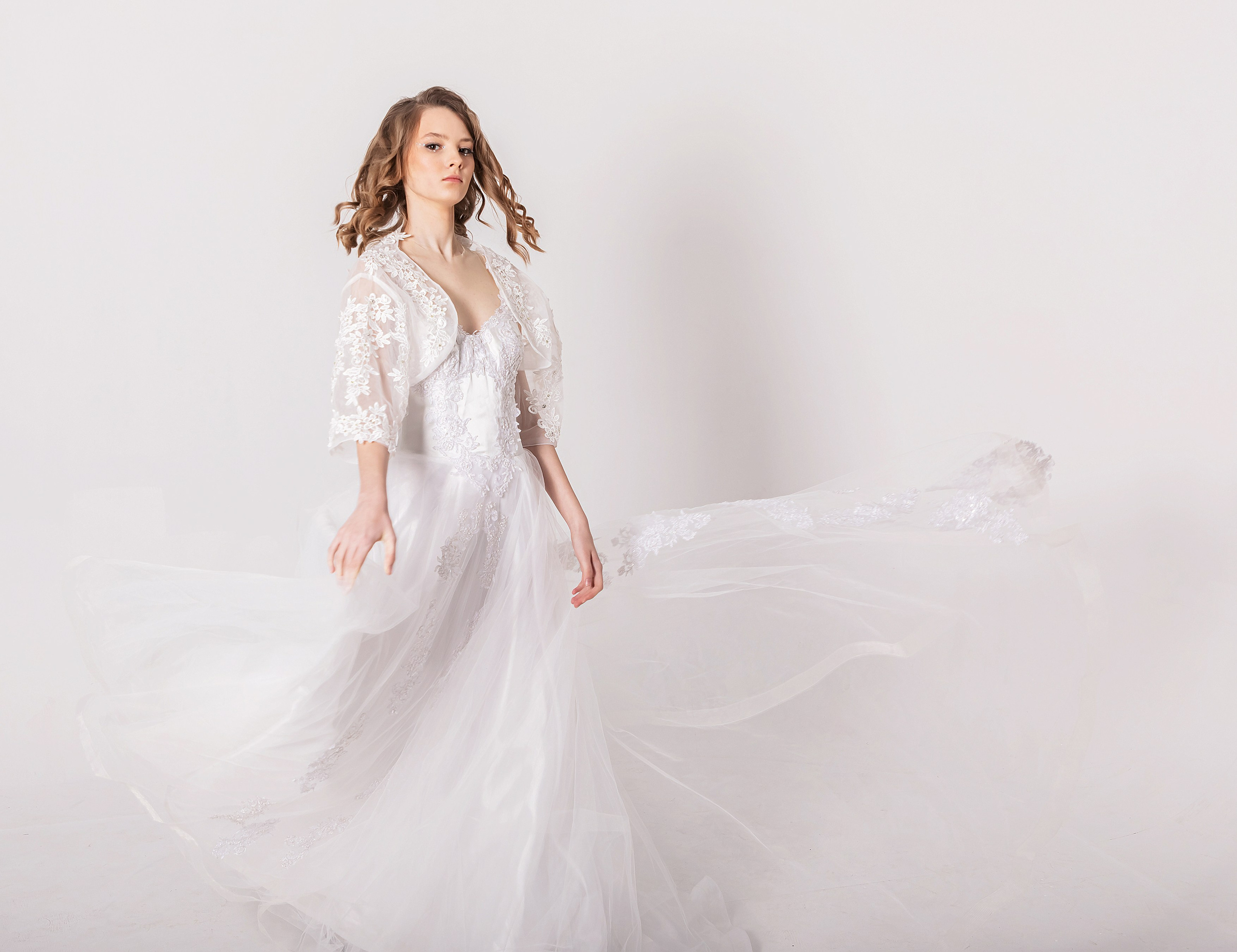 Студийная фотосессия. Фотосъемка в студии. Девушки. 