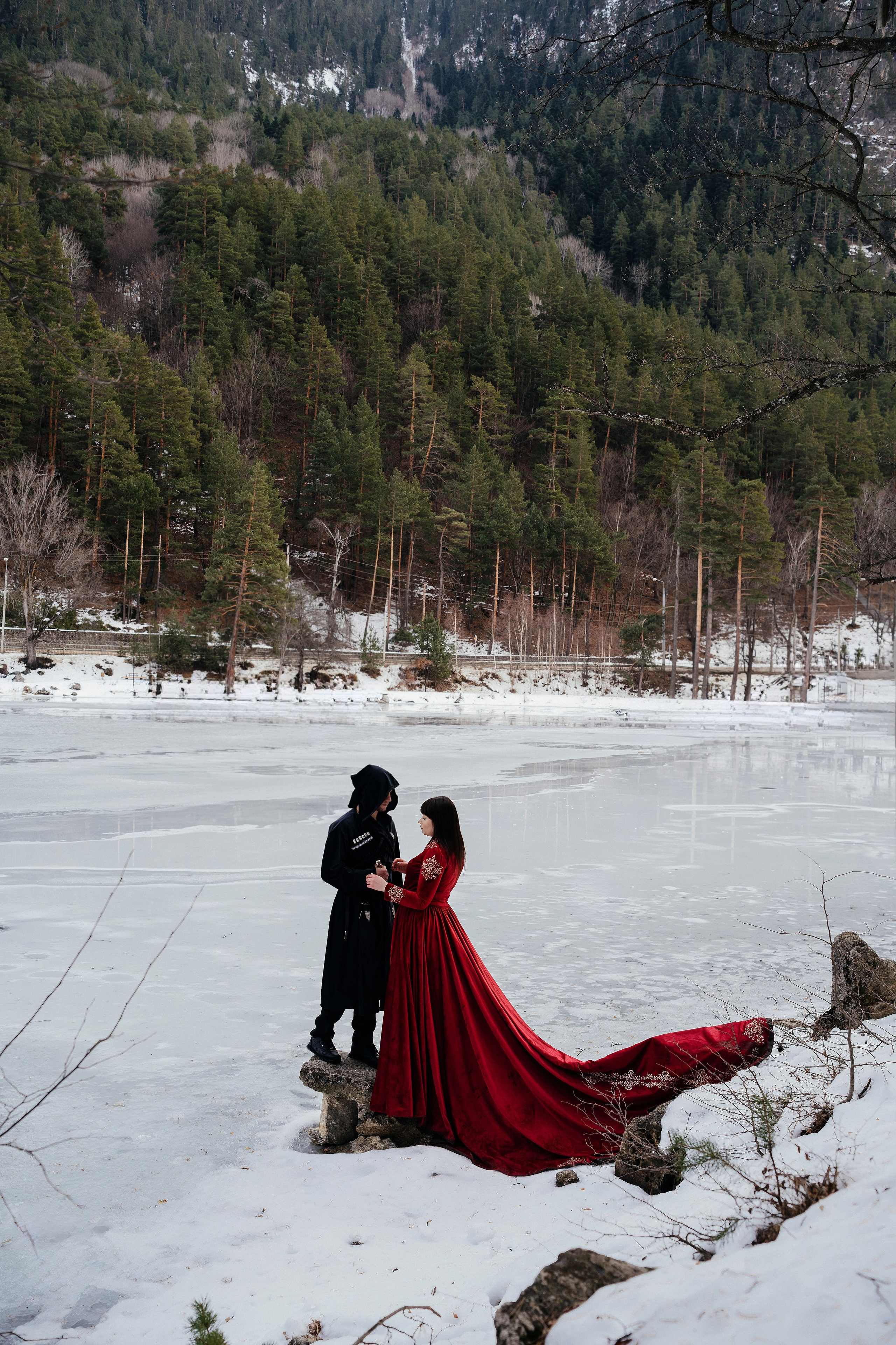Съёмки в горах. Фотограф Диана Семенова