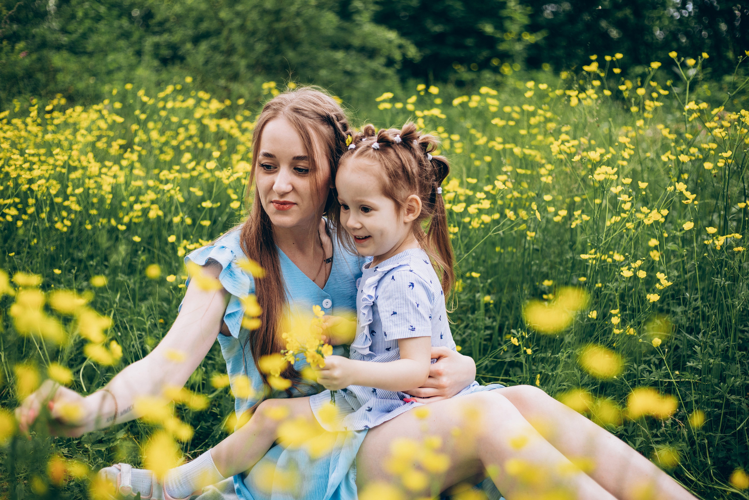 Маша и Алиса. Семейный и детский фотограф город Тында Дарья