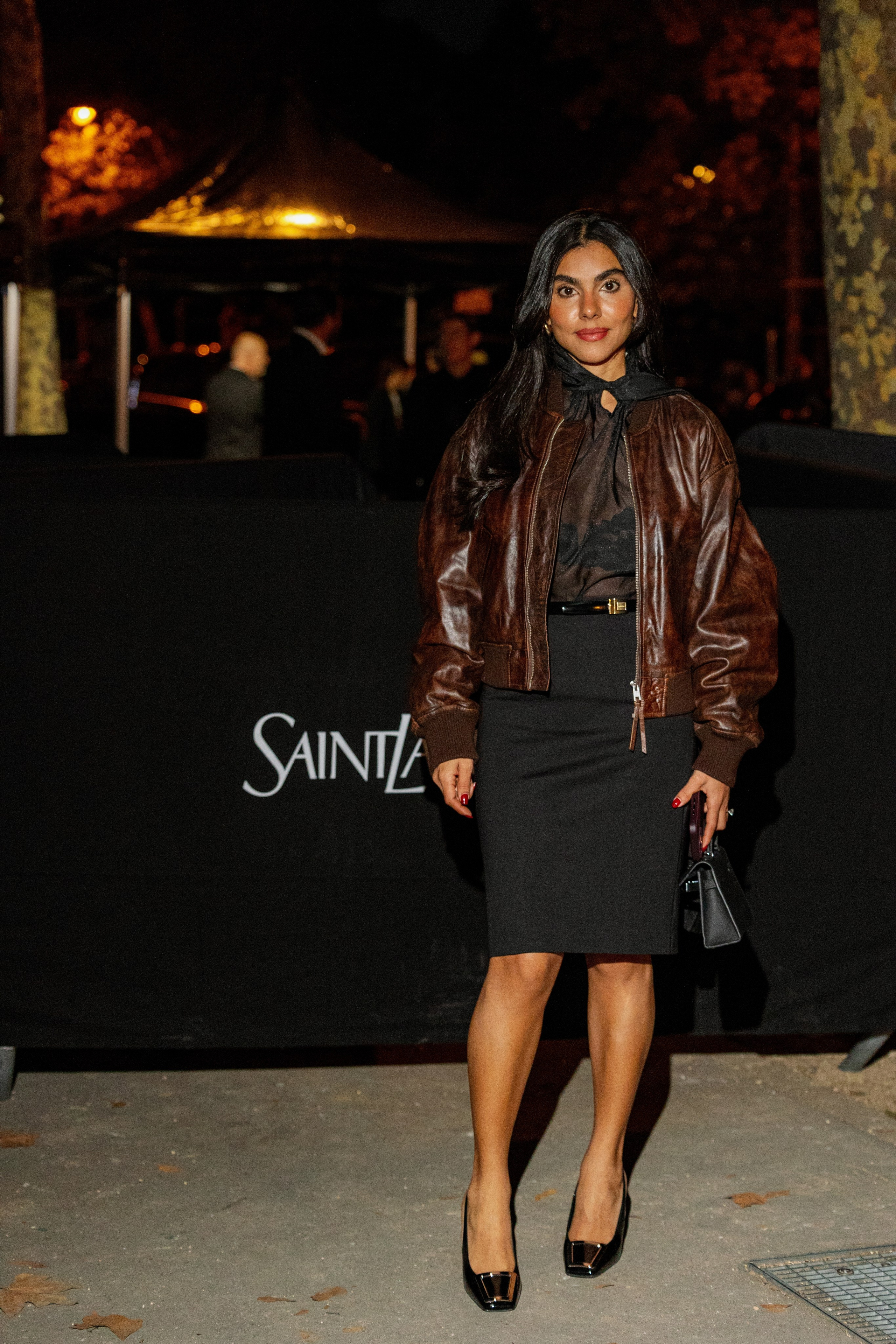 PFW SPRING SUMMER 2024 SAINT LAURENT. Photographer in Milan Ivan Goncharov