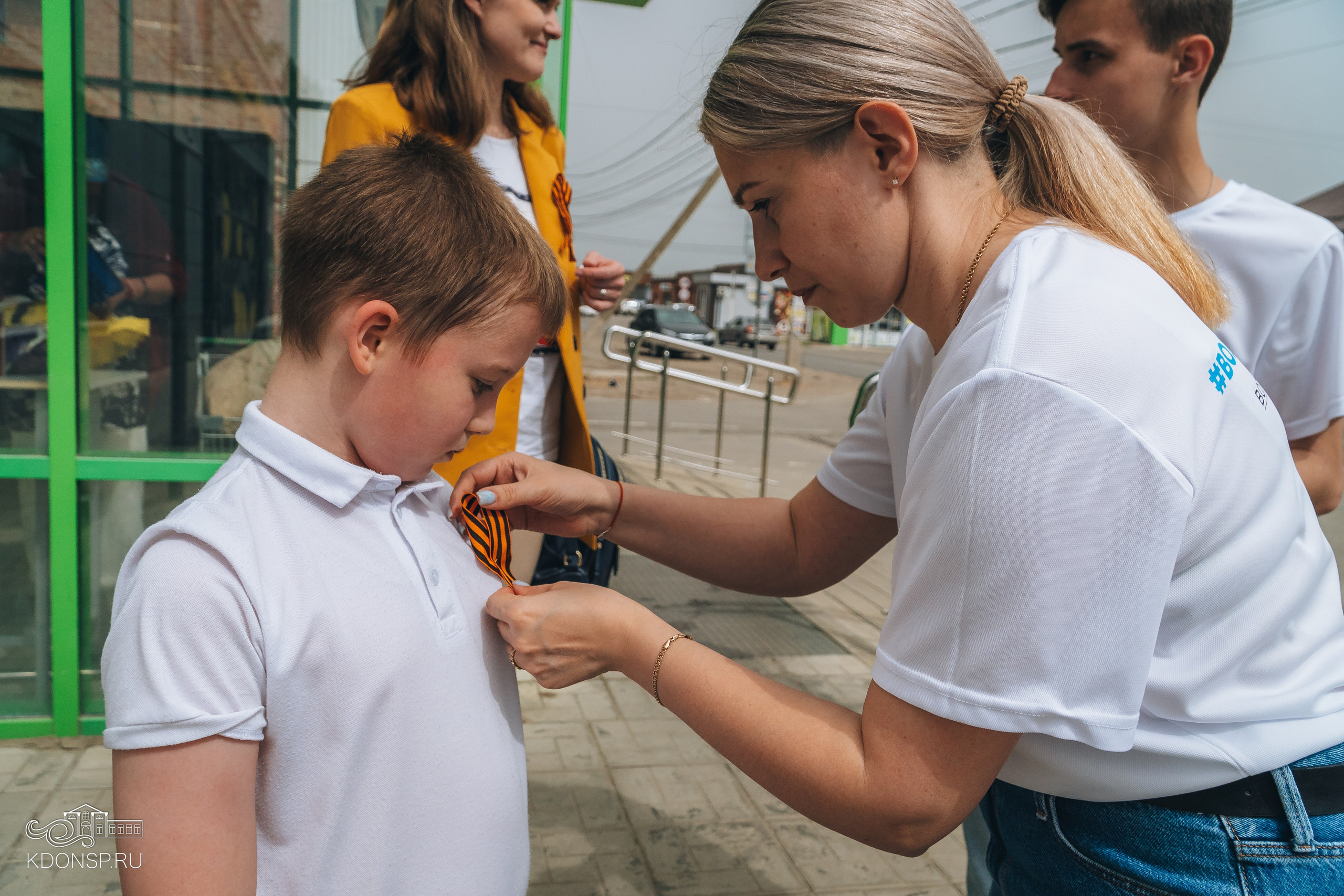 «Георгиевская ленточка». Новотитаровский Дом культуры