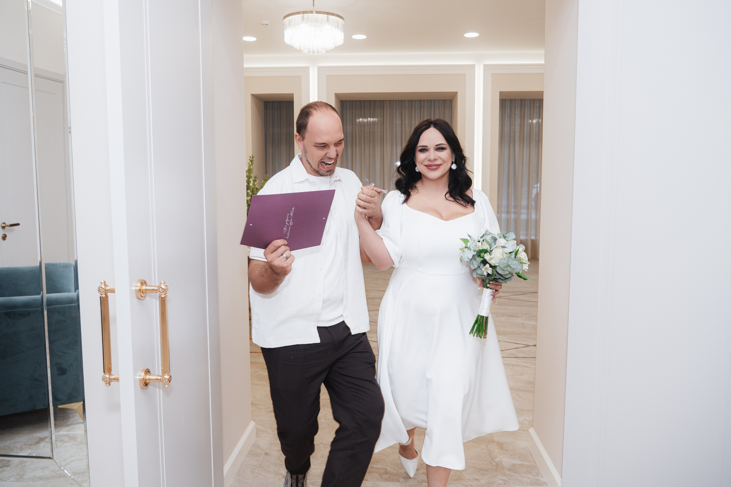 Wedding day / Метрополитен. Репортажный фотограф в Москве Легкая Софья