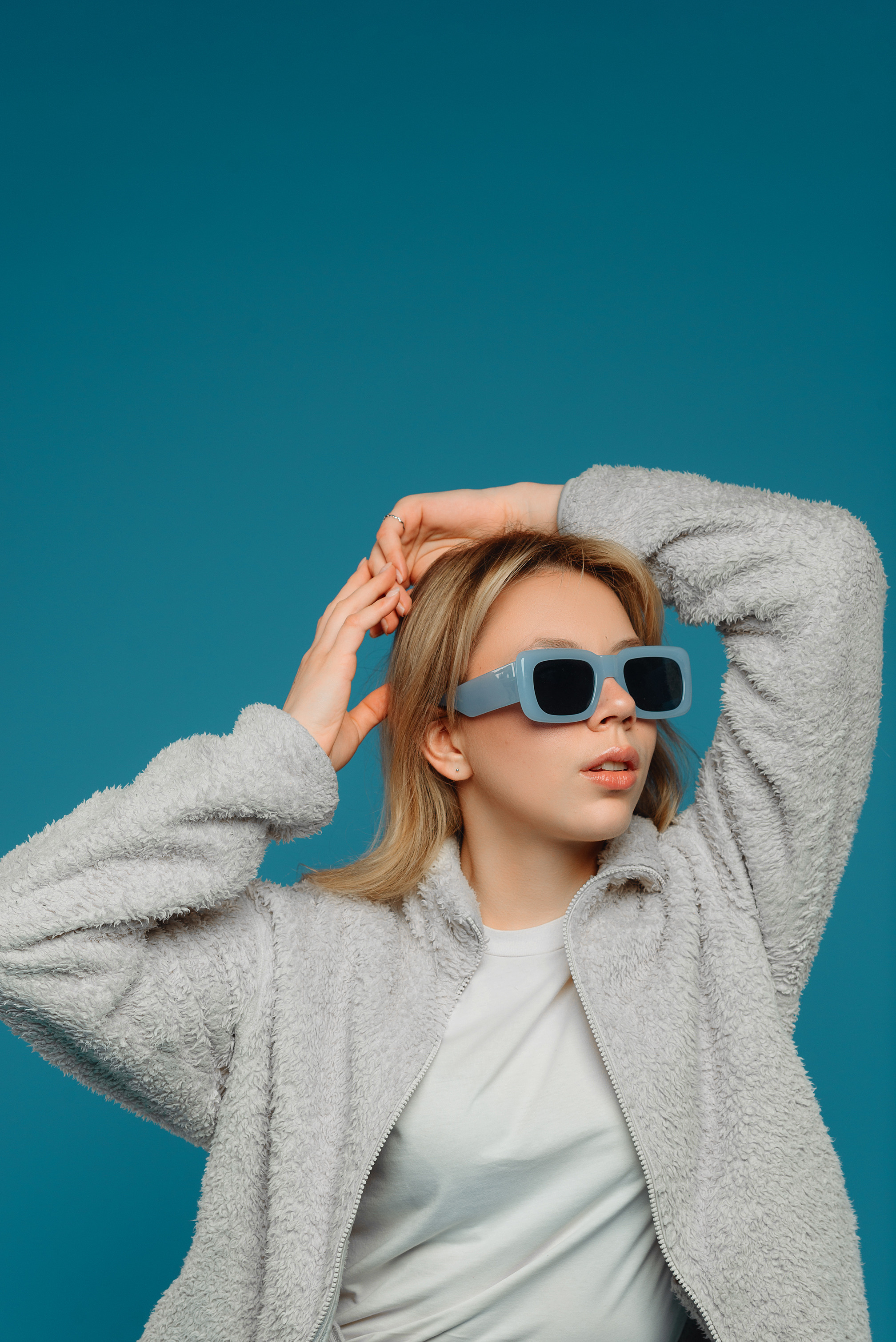 Катя | Фотосессия с цветными фонами | Ленинградка. Фотограф в Самаре | Катерина Гущина