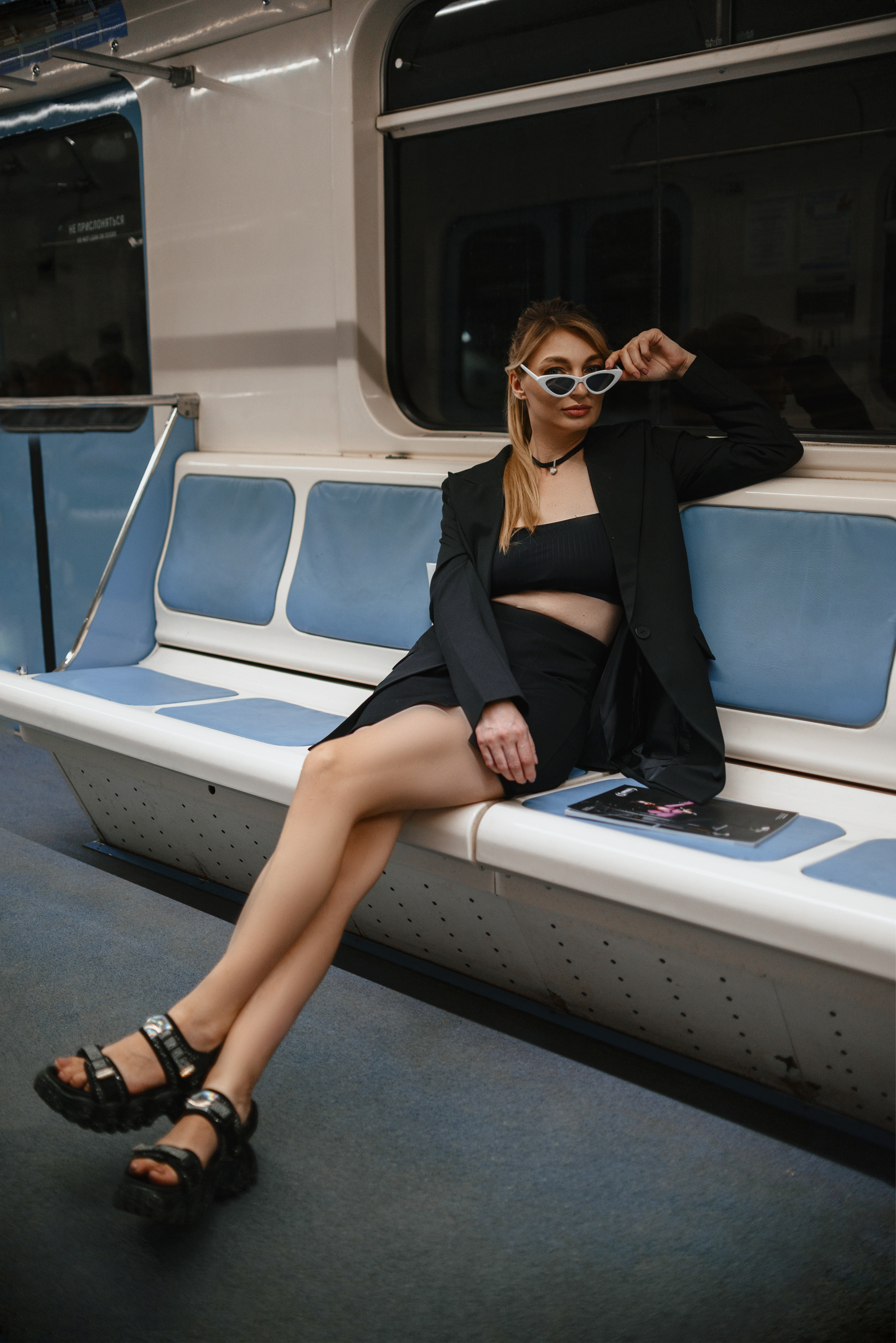 Фотосессия в метро для Наташи. Фотограф в Самаре | Катерина Гущина