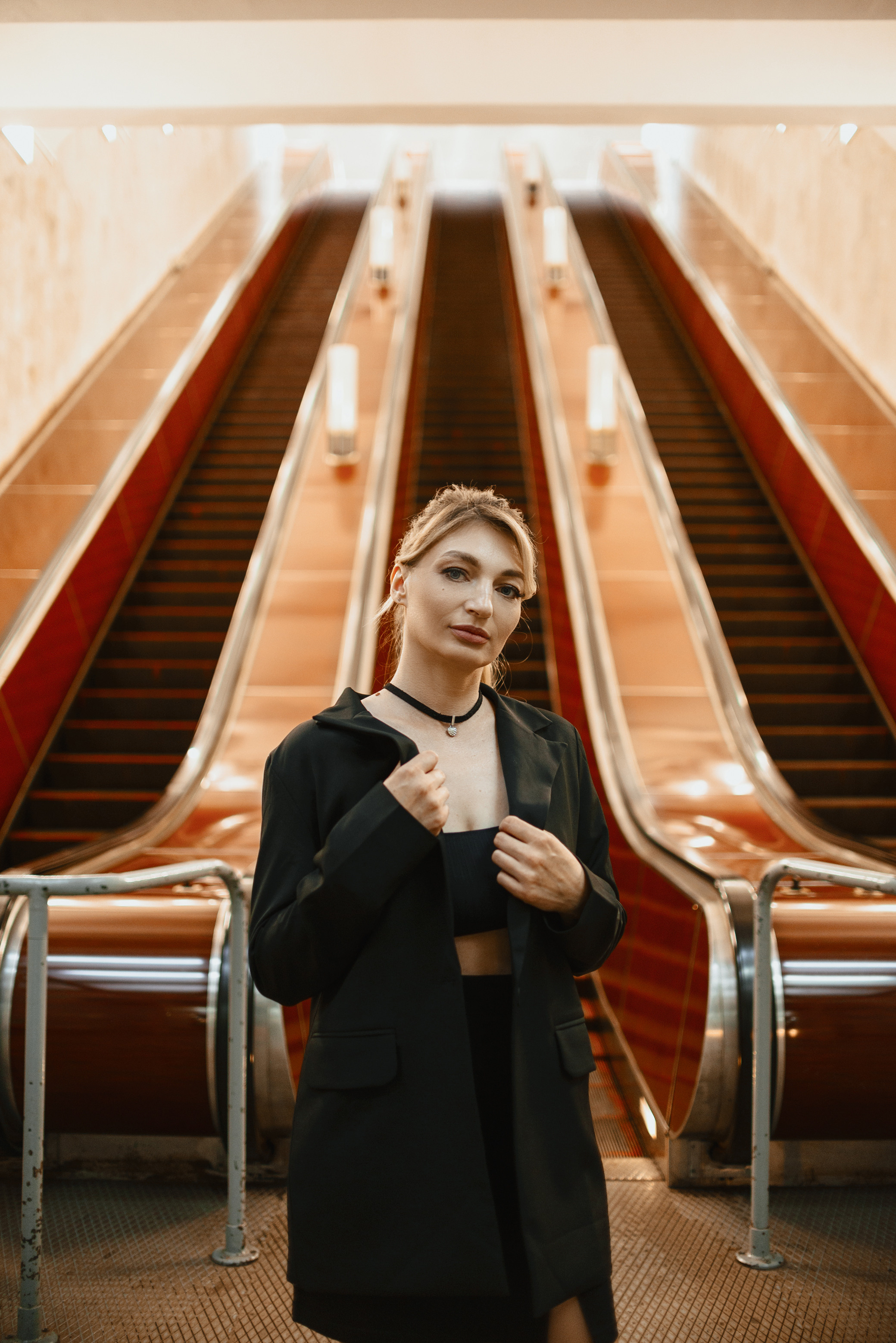 Фотосессия в метро для Наташи. Фотограф в Самаре | Катерина Гущина