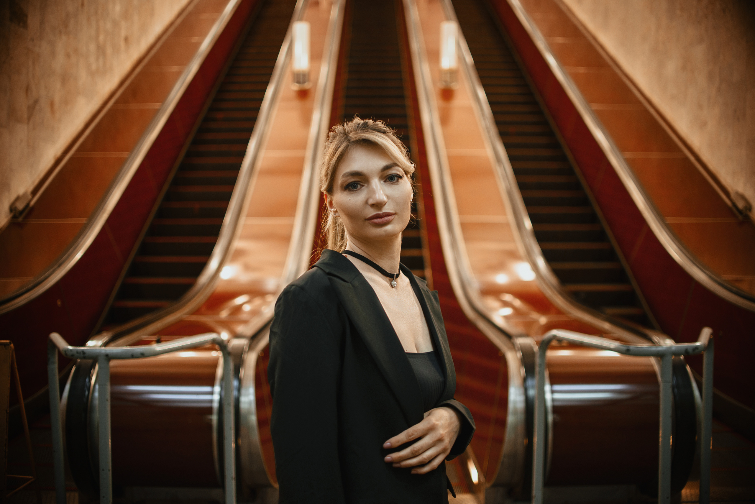 Фотосессия в метро для Наташи. Фотограф в Самаре | Катерина Гущина