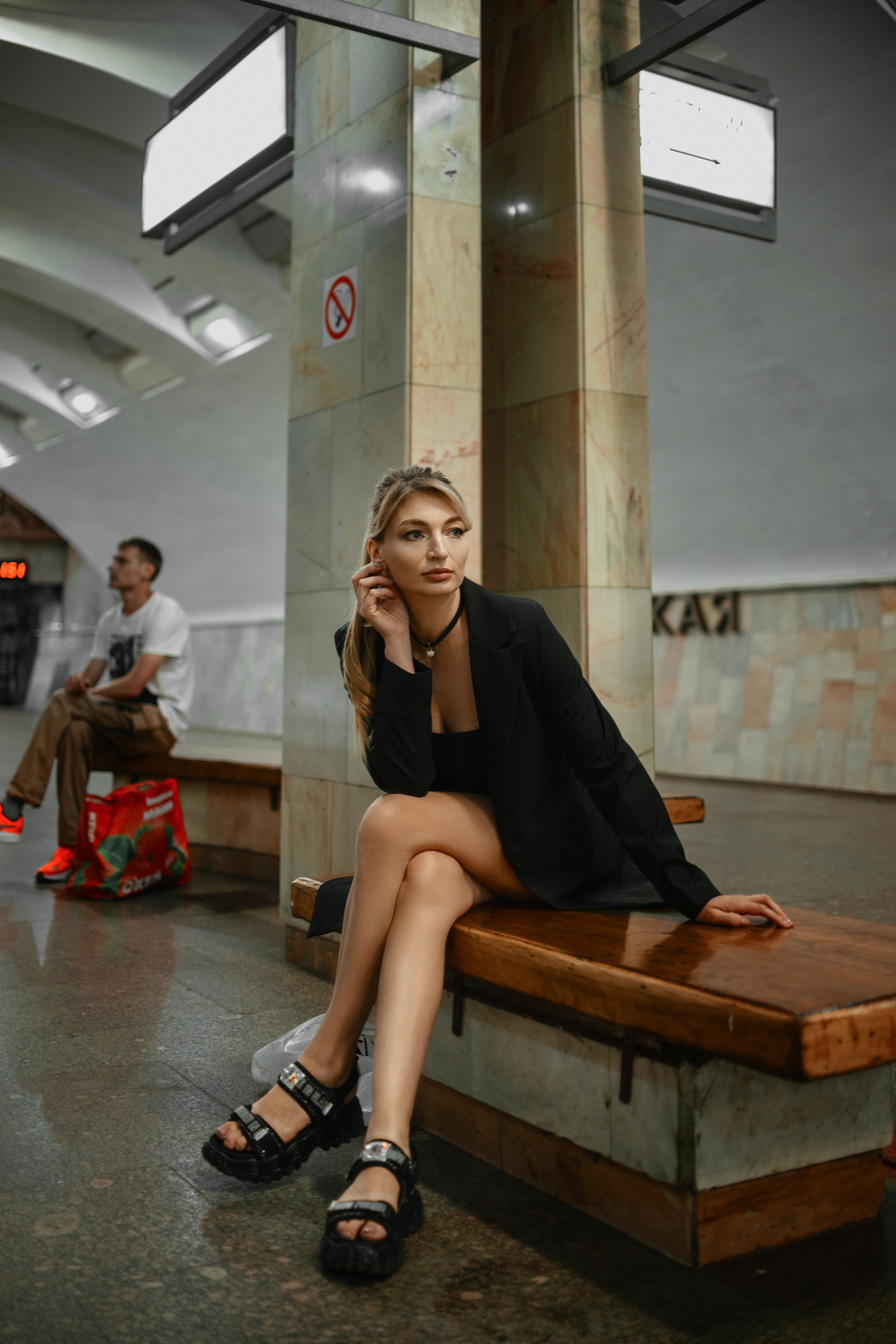 Фотосессия в метро для Наташи. Фотограф в Самаре | Катерина Гущина