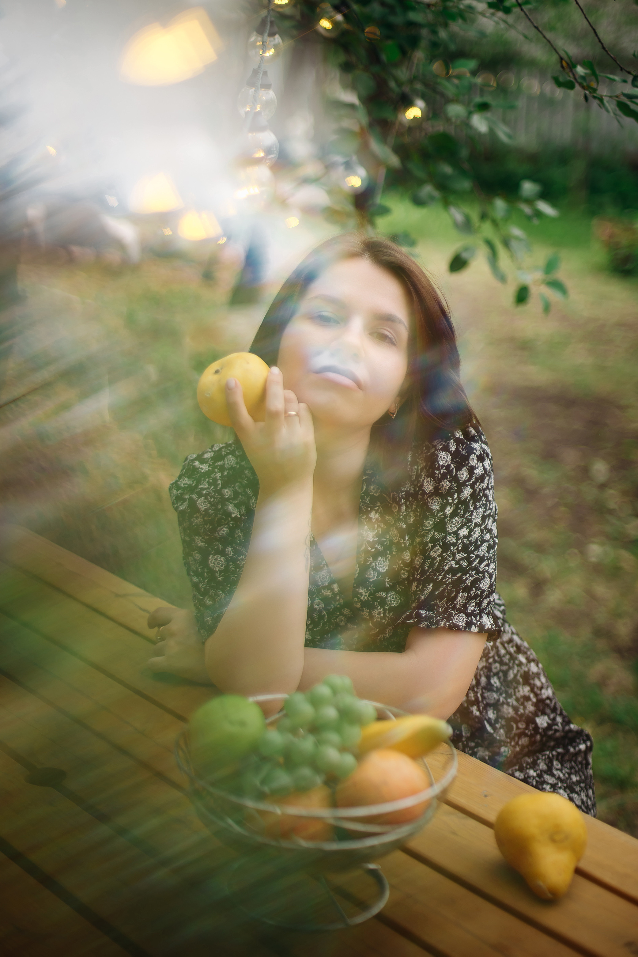 Фотосессия в саду для Юли. Фотограф в Самаре | Катерина Гущина