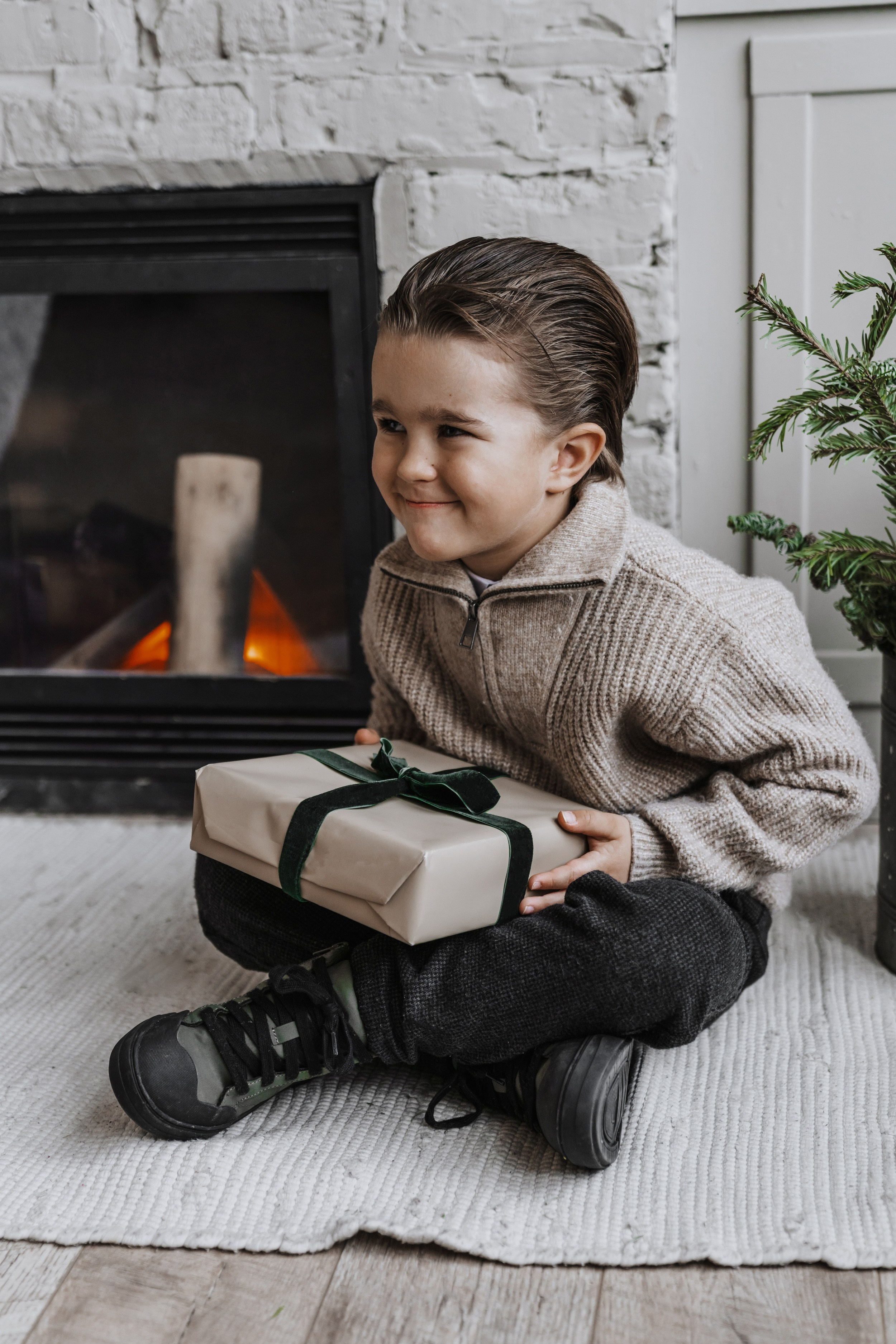 Лиза, Скарлетт, Винсент и Деннис. Минск, Рождество. Olga Modjaro