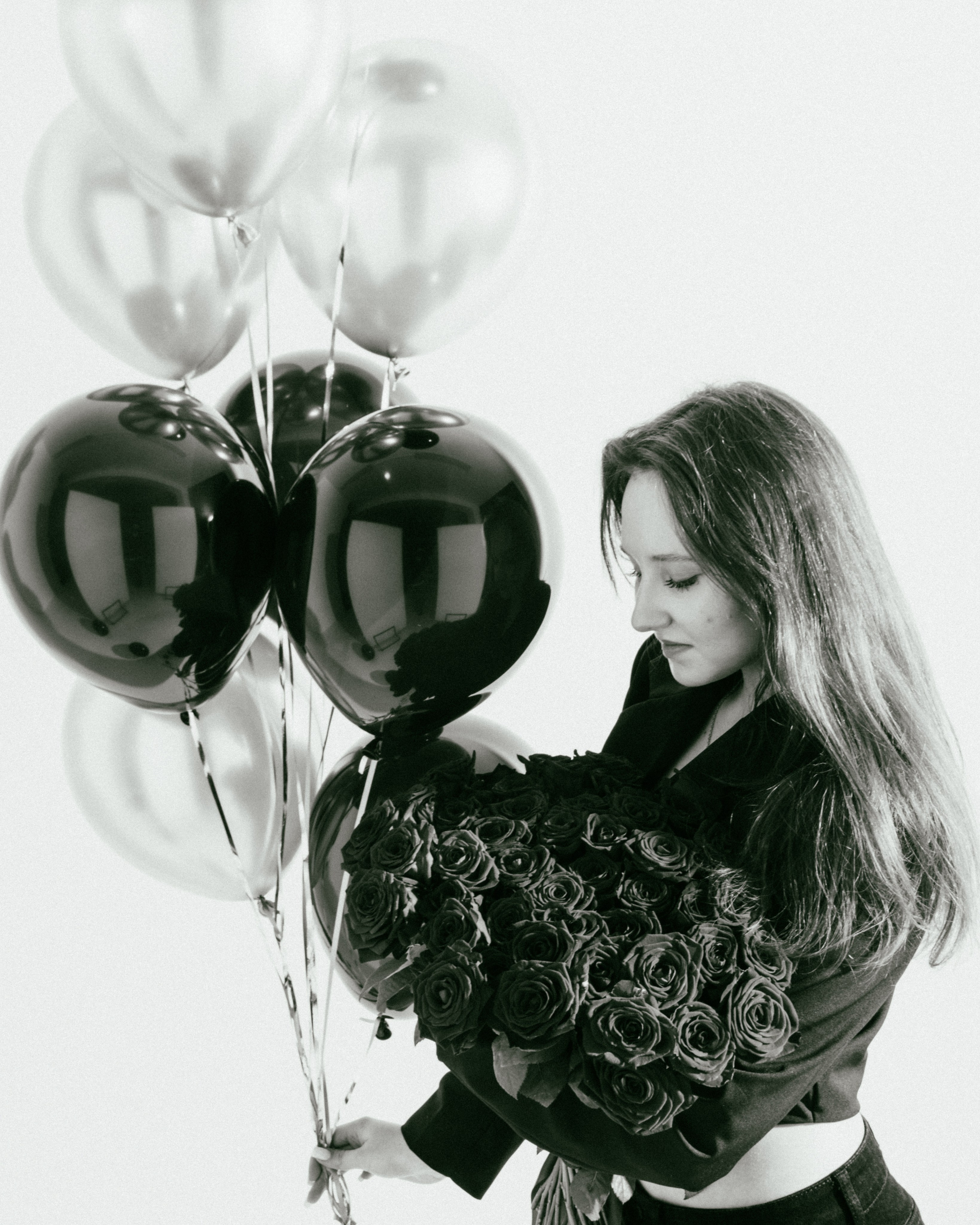 Черно-белый портрет. Портретный фотограф в Москве Владимир Саяпин