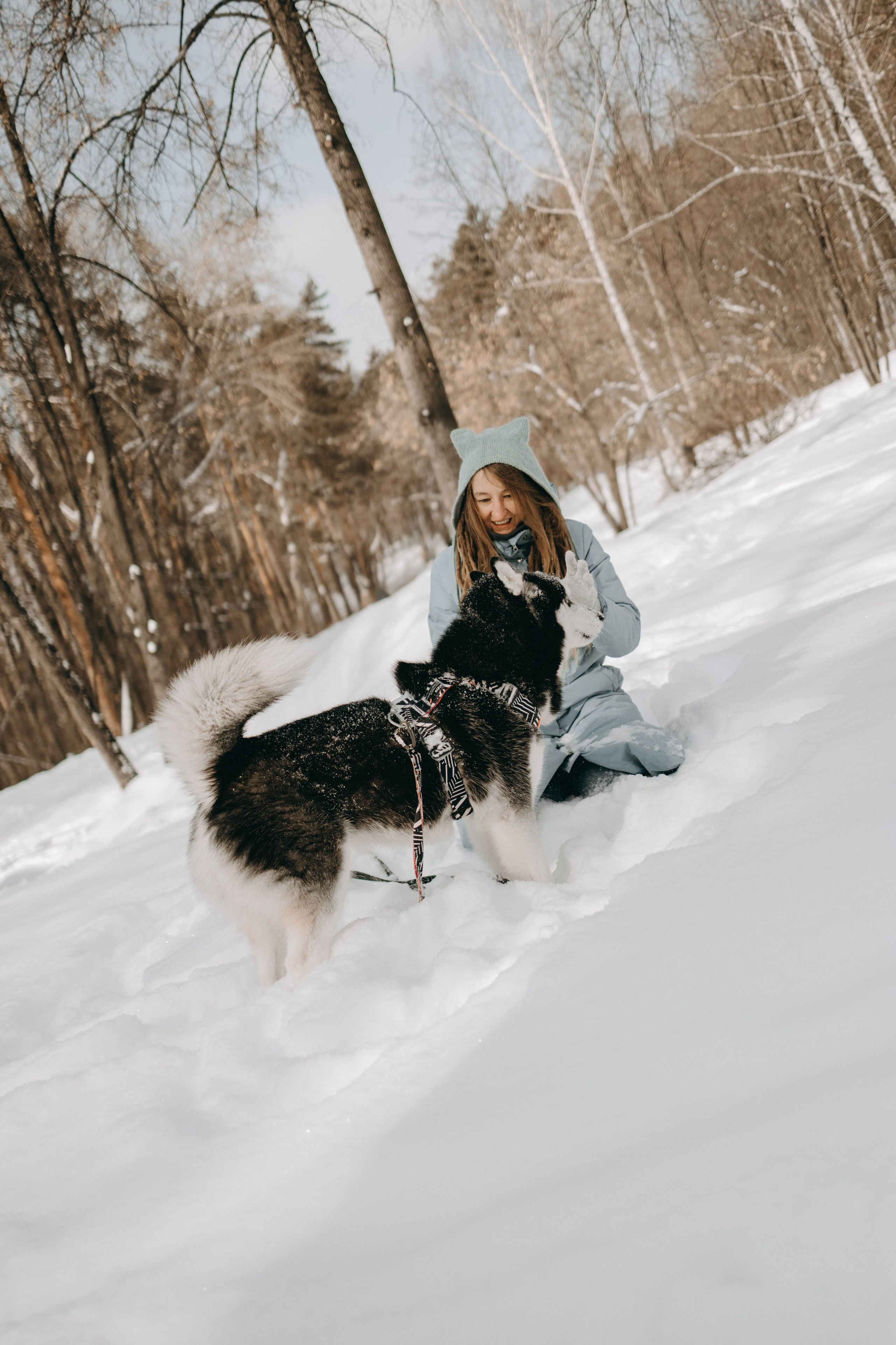 Анна и Вегас. Фотограф-анималист в Екатеринбурге | Кристина