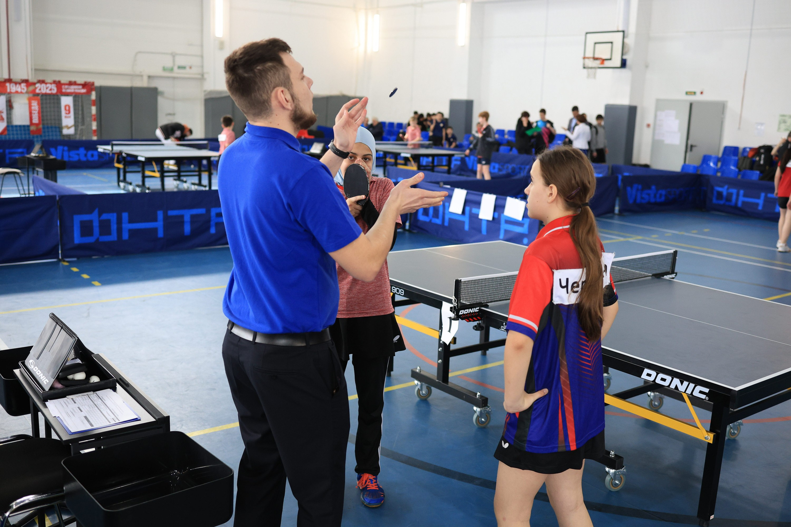 Открытие краевых соревнований по настольному теннису г. Ставрополь. Репортажный и свадебный фотограф Пятигорск и КМВ