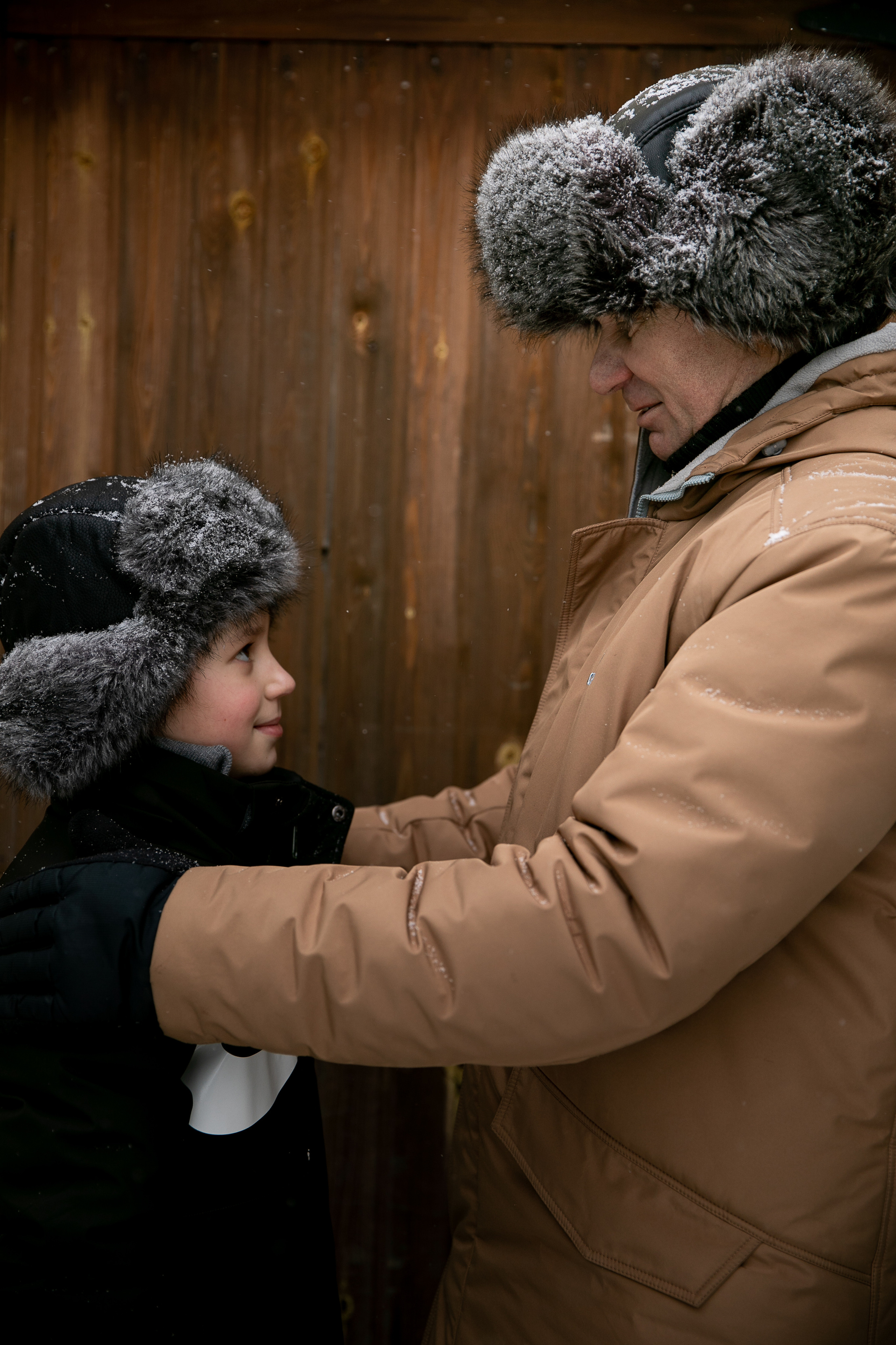 Внук и дедушка. Семейный и детский фотограф София Шарабурко, Томская область