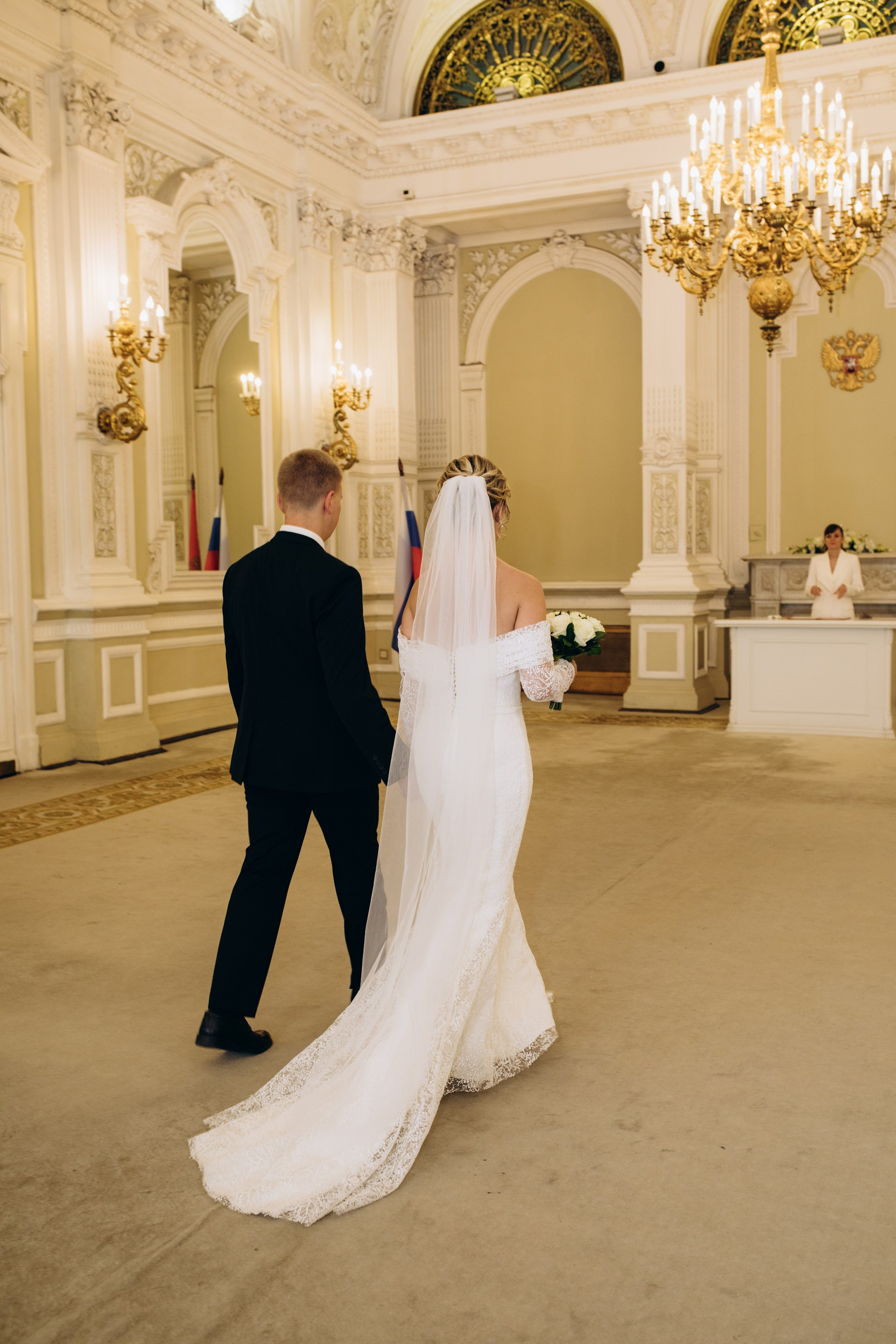 Свадебная регистрация в Загсе на Английской Набережной в Санкт-Петербурге. Фотограф в Санкт-Петербурге Разиля Идиятуллина