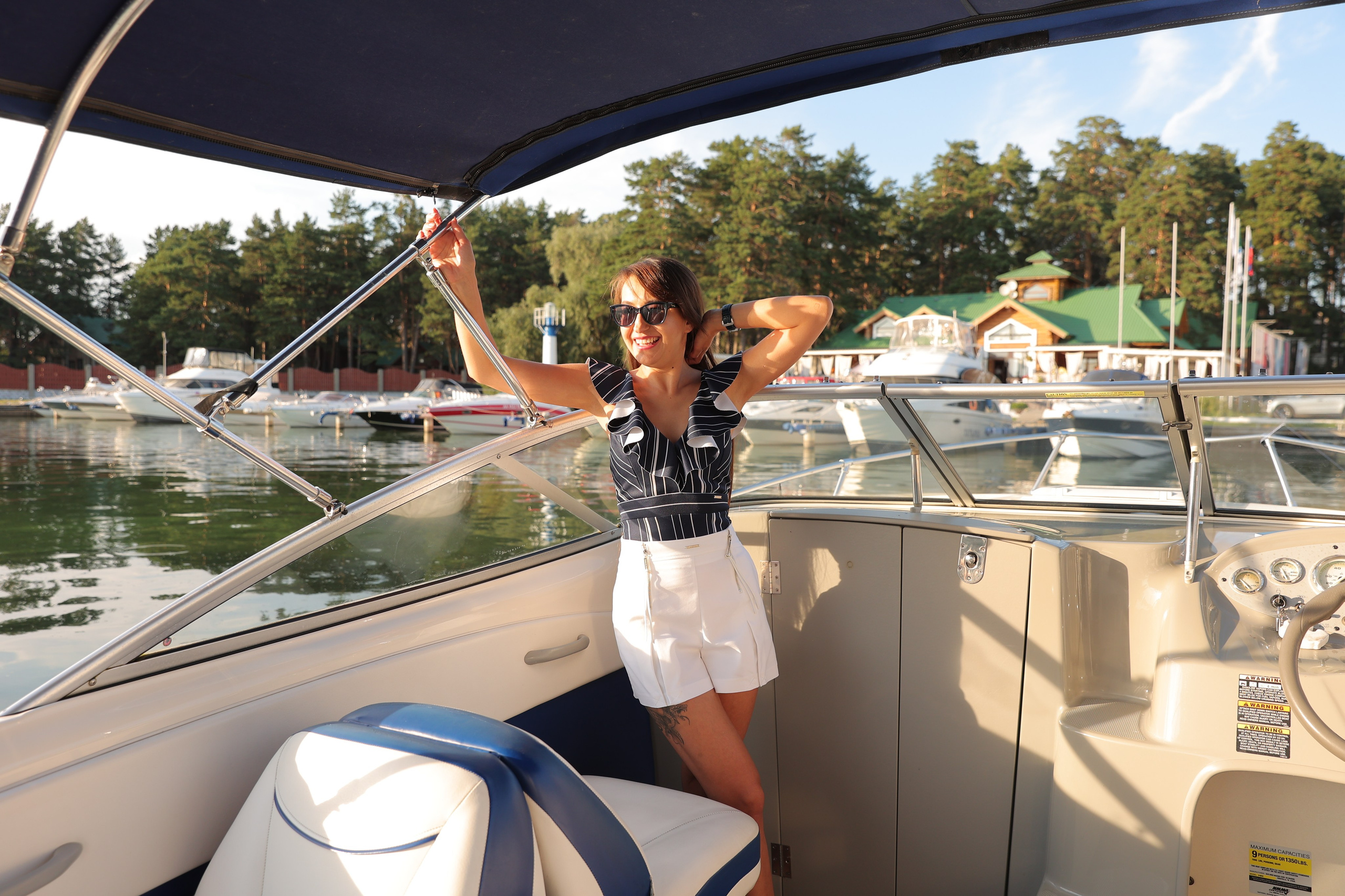 Прогулка на катере август 2024. Фотограф Алина Ионычева в Новосибирске